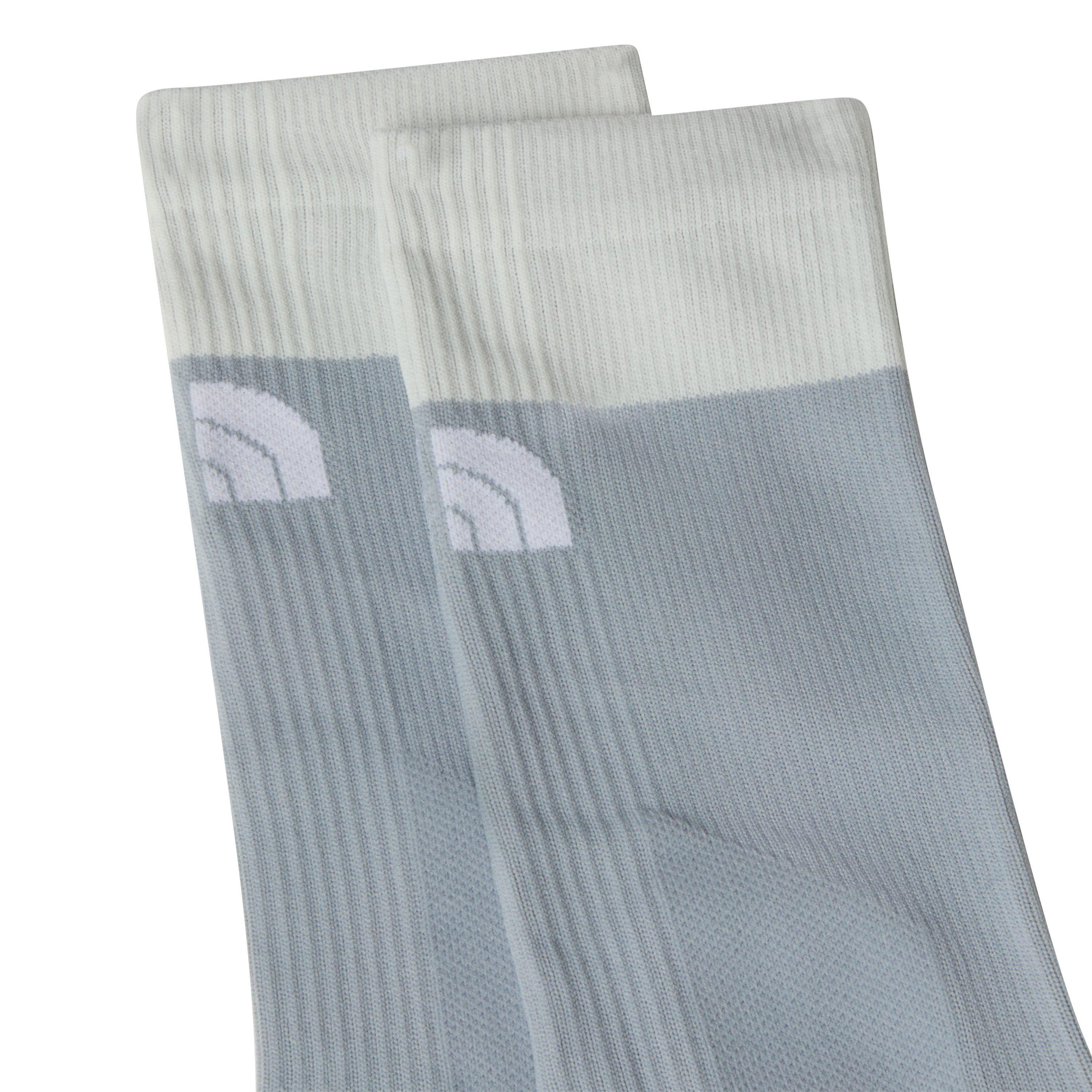 Grey/White - The North Face - Trail Run Sock Crew Unisex Adults - 3