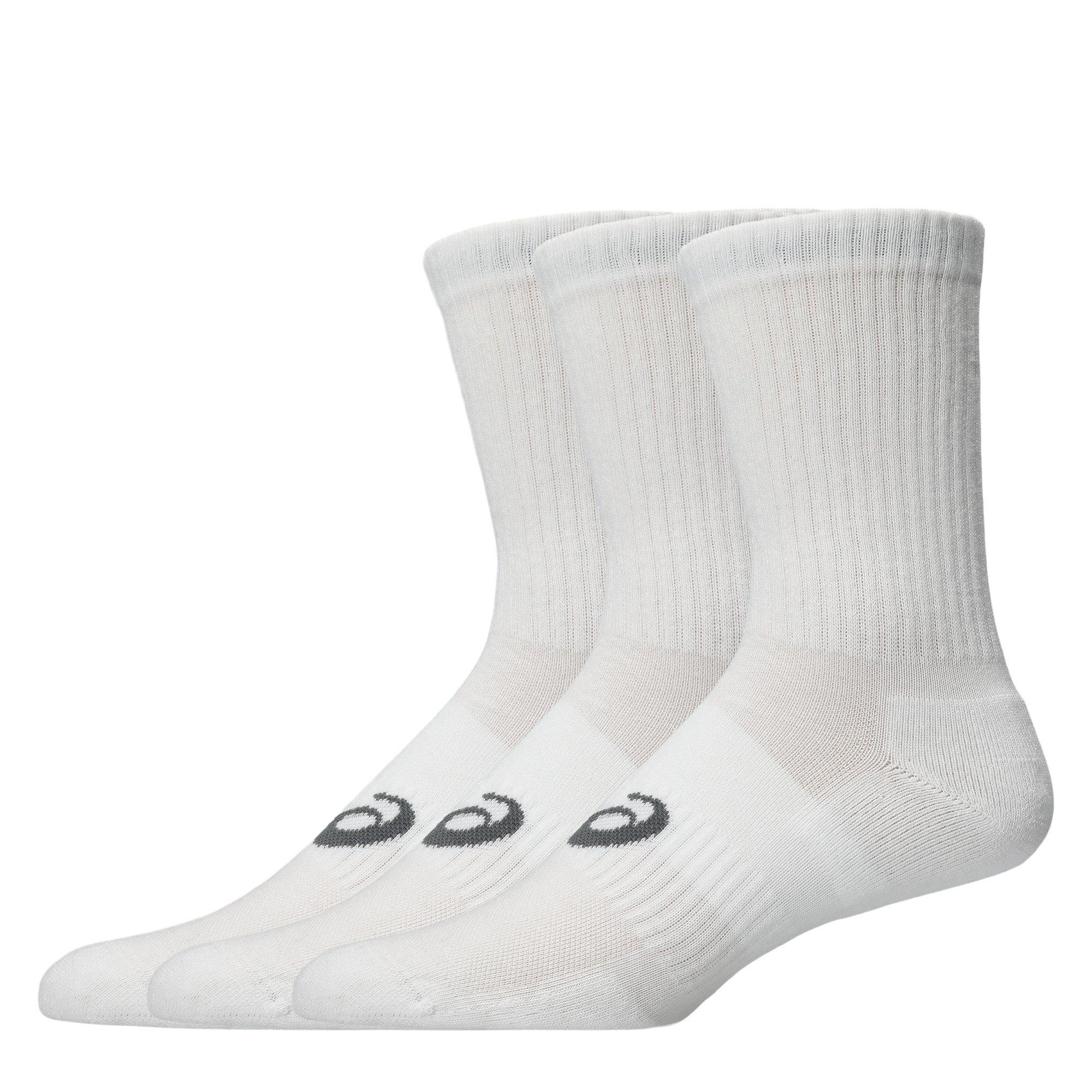 White - Asics - Asics 3 Pack Crew Sock - 2