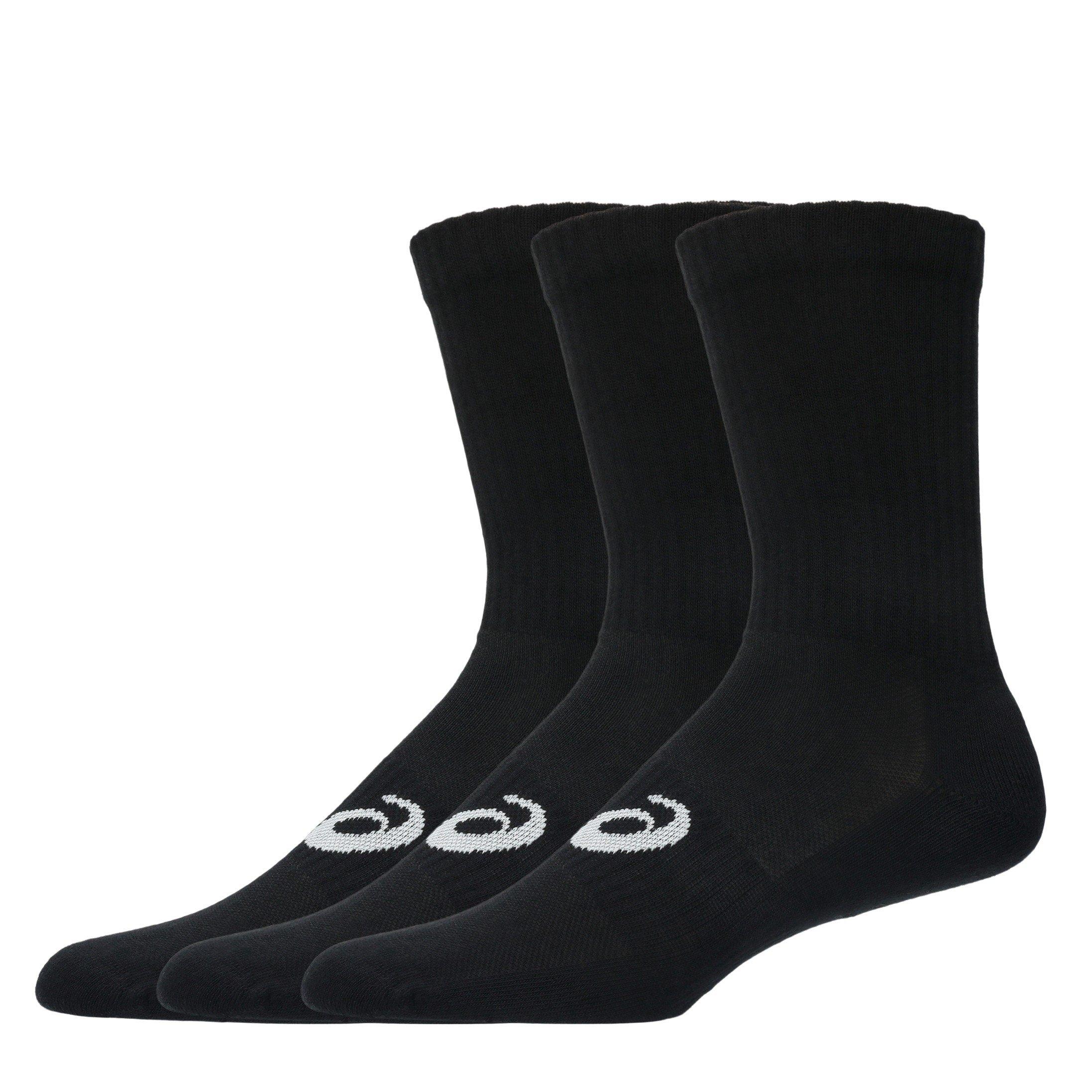 Black - Asics - Asics 3 Pack Crew Sock - 2