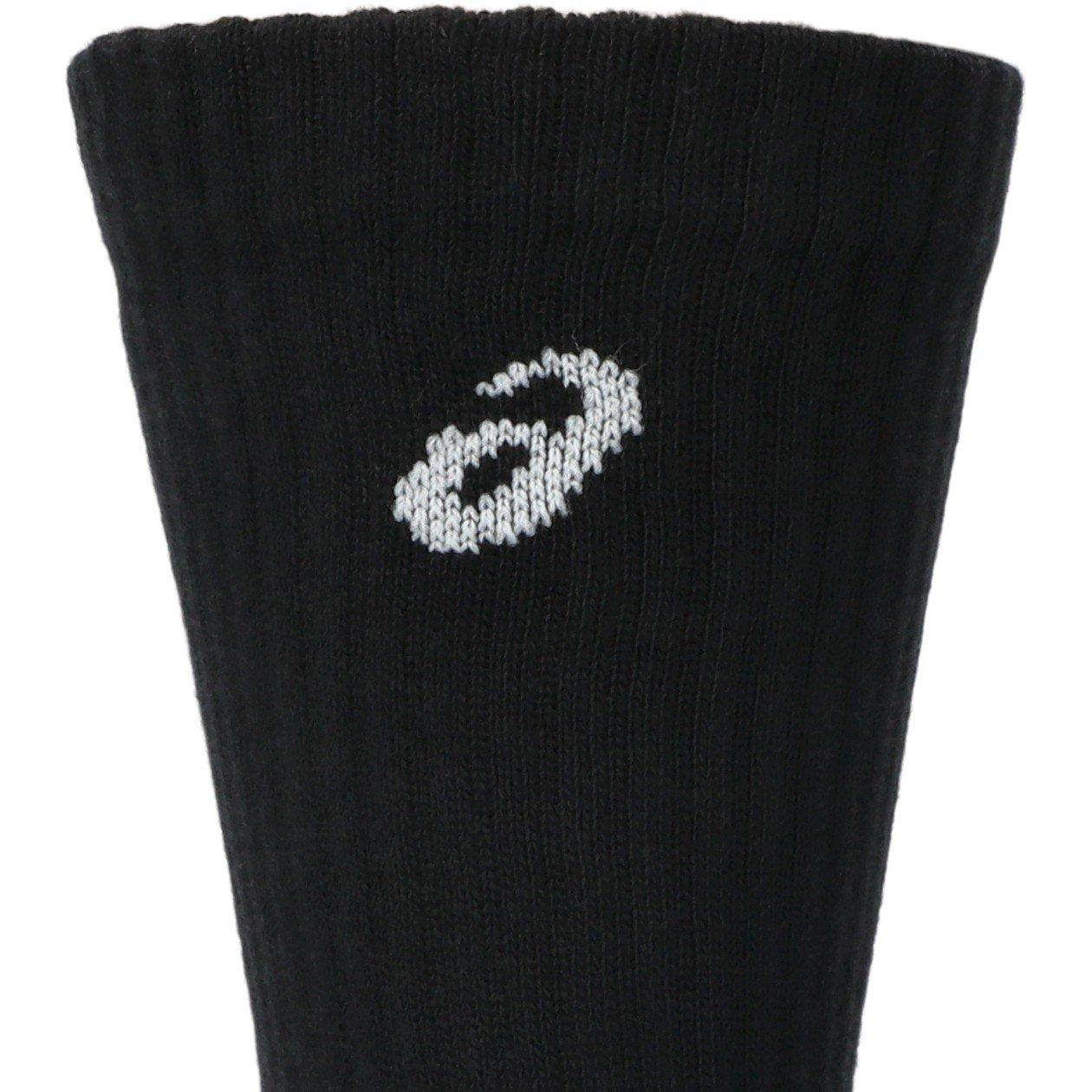 Black - Asics - Asics 3 Pack Crew Sock - 3