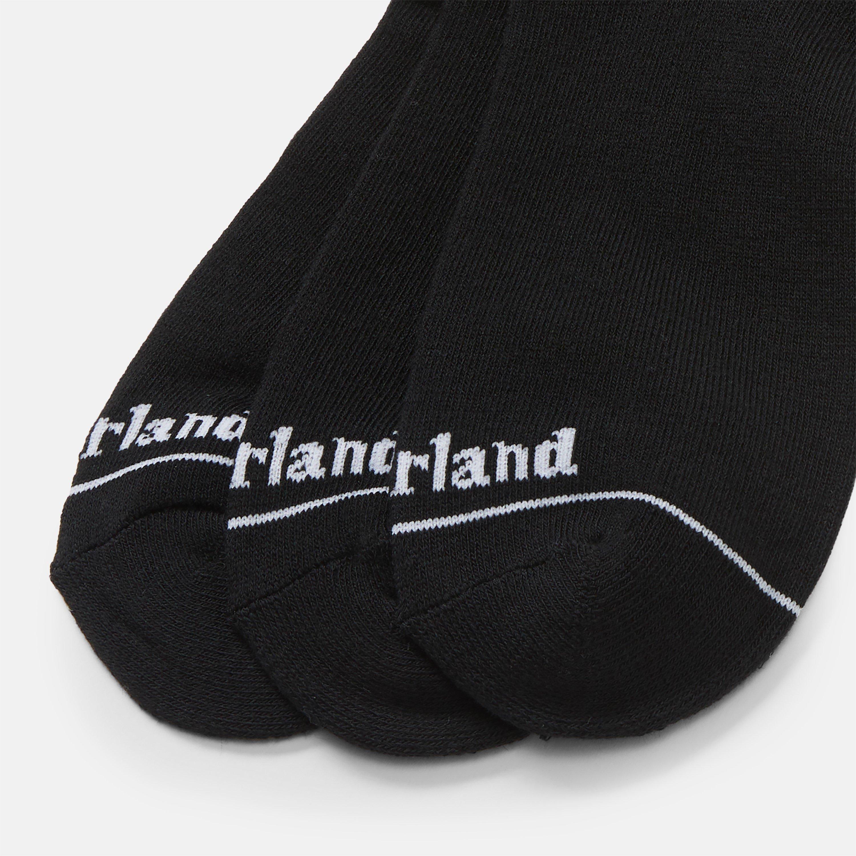 Zwart - Timberland - 3-Pack Core Crew Socks - 2
