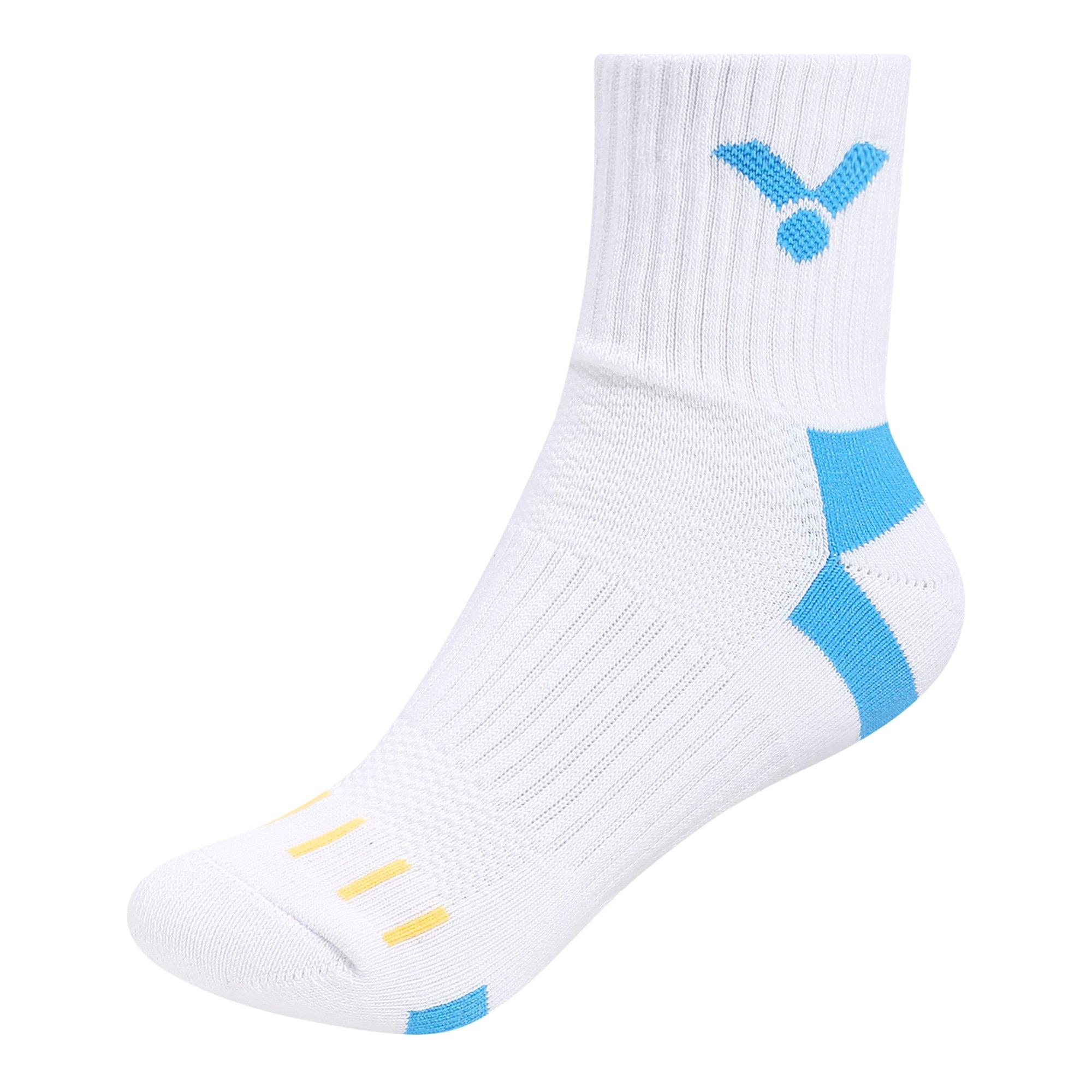 White/Blue - Victor - 3 Pack Trainer Socks - 2