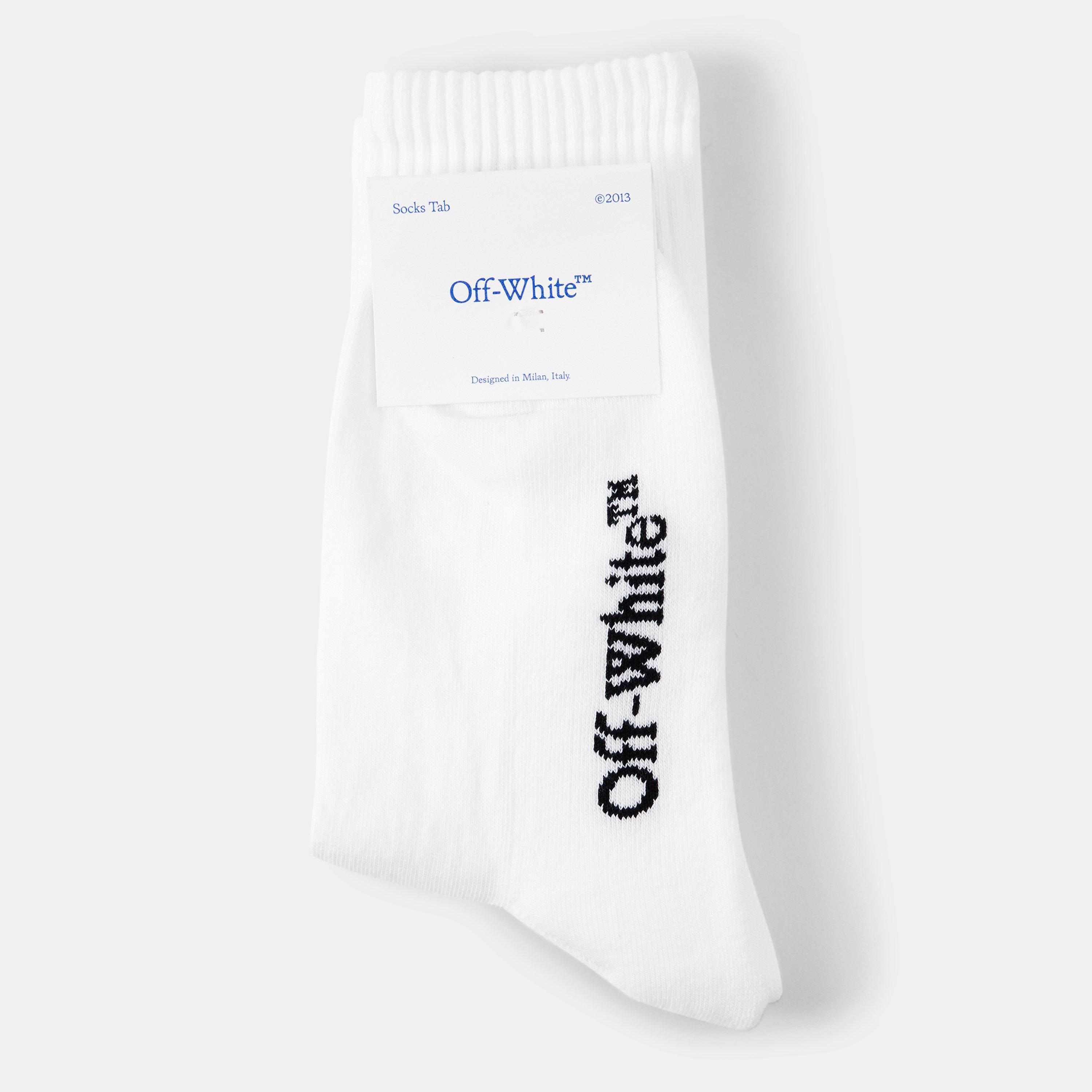 White - Off White - Women's Crew Socks - 2