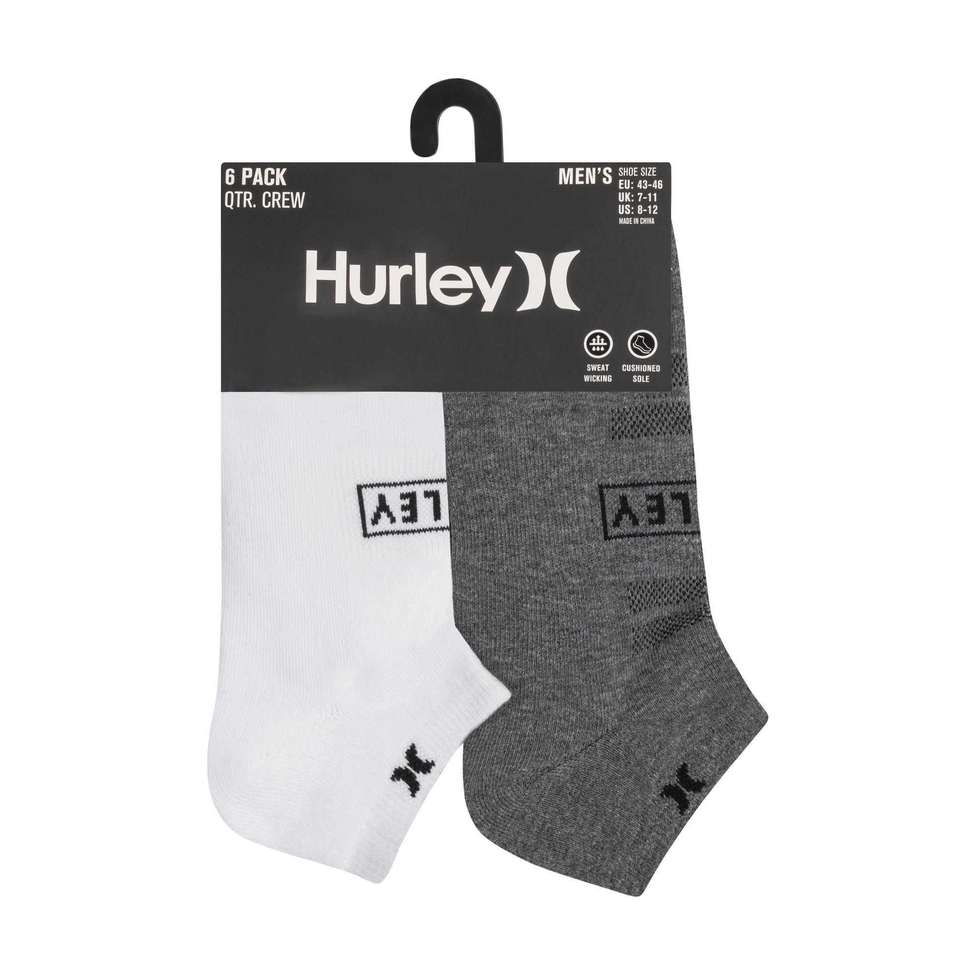 White/Black - Hurley - 6Pk Low Sock Sn62 - 2