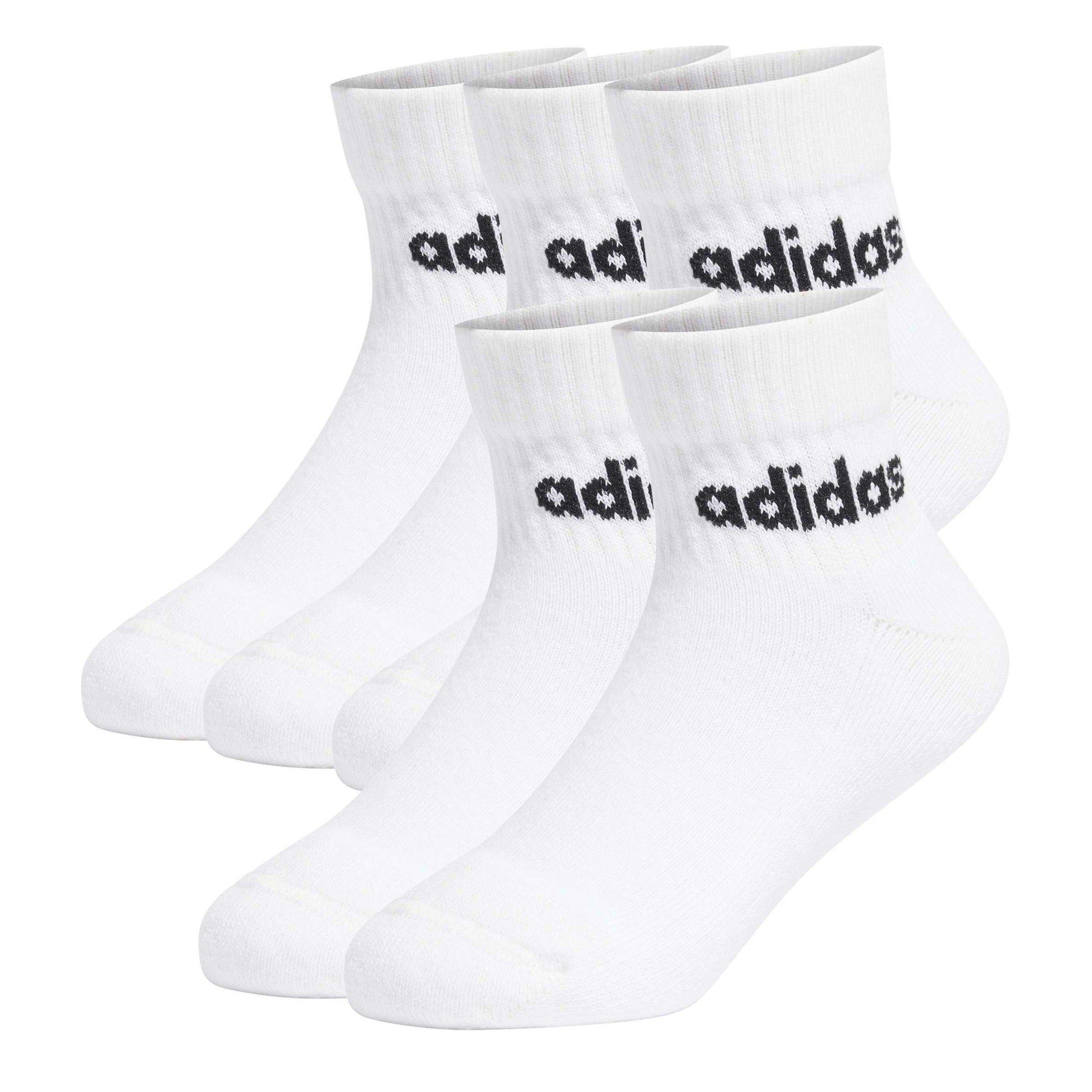White/White - adidas - Adidas Lin Ank Sock 5p 63 - 2