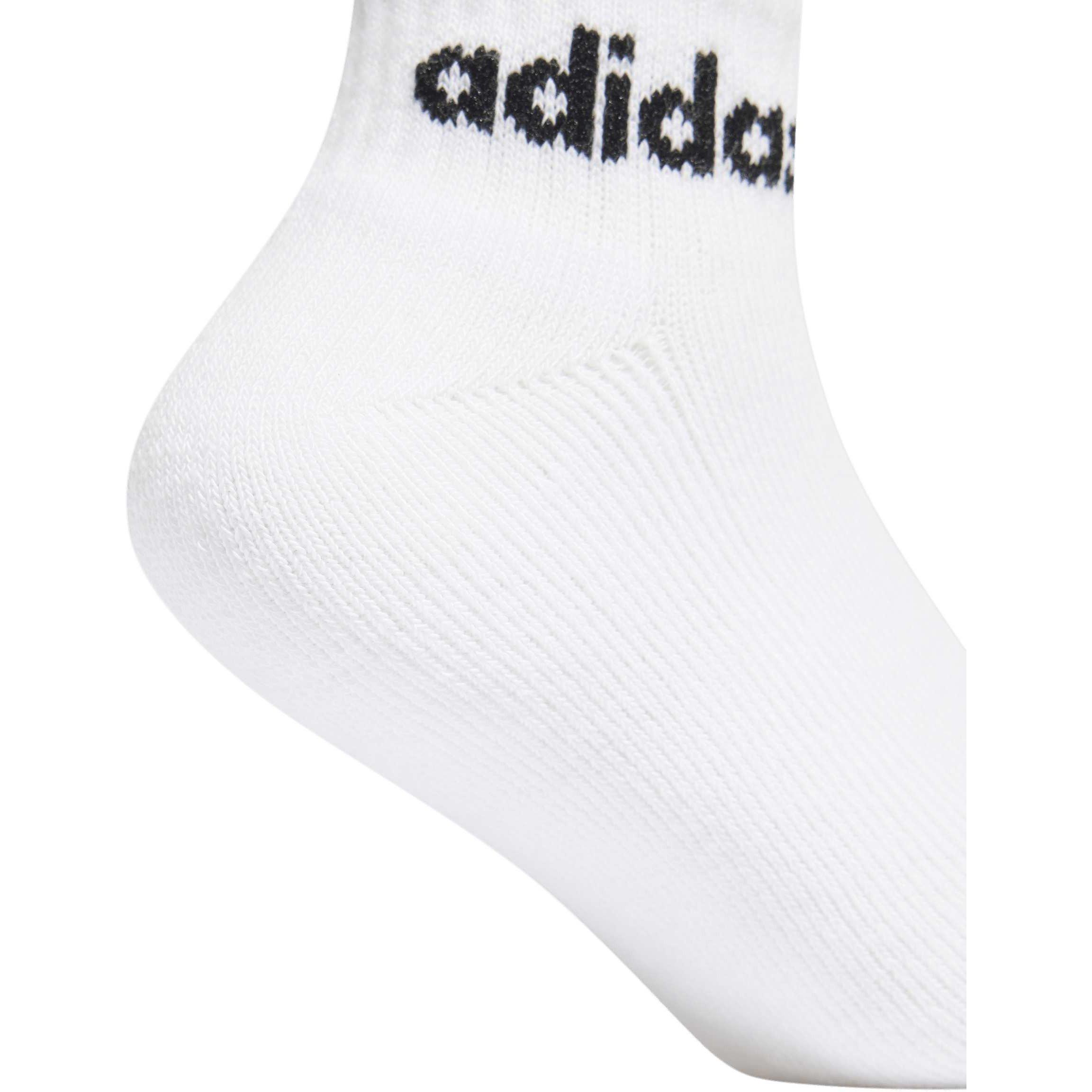 White/White - adidas - Adidas Lin Ank Sock 5p 63 - 4
