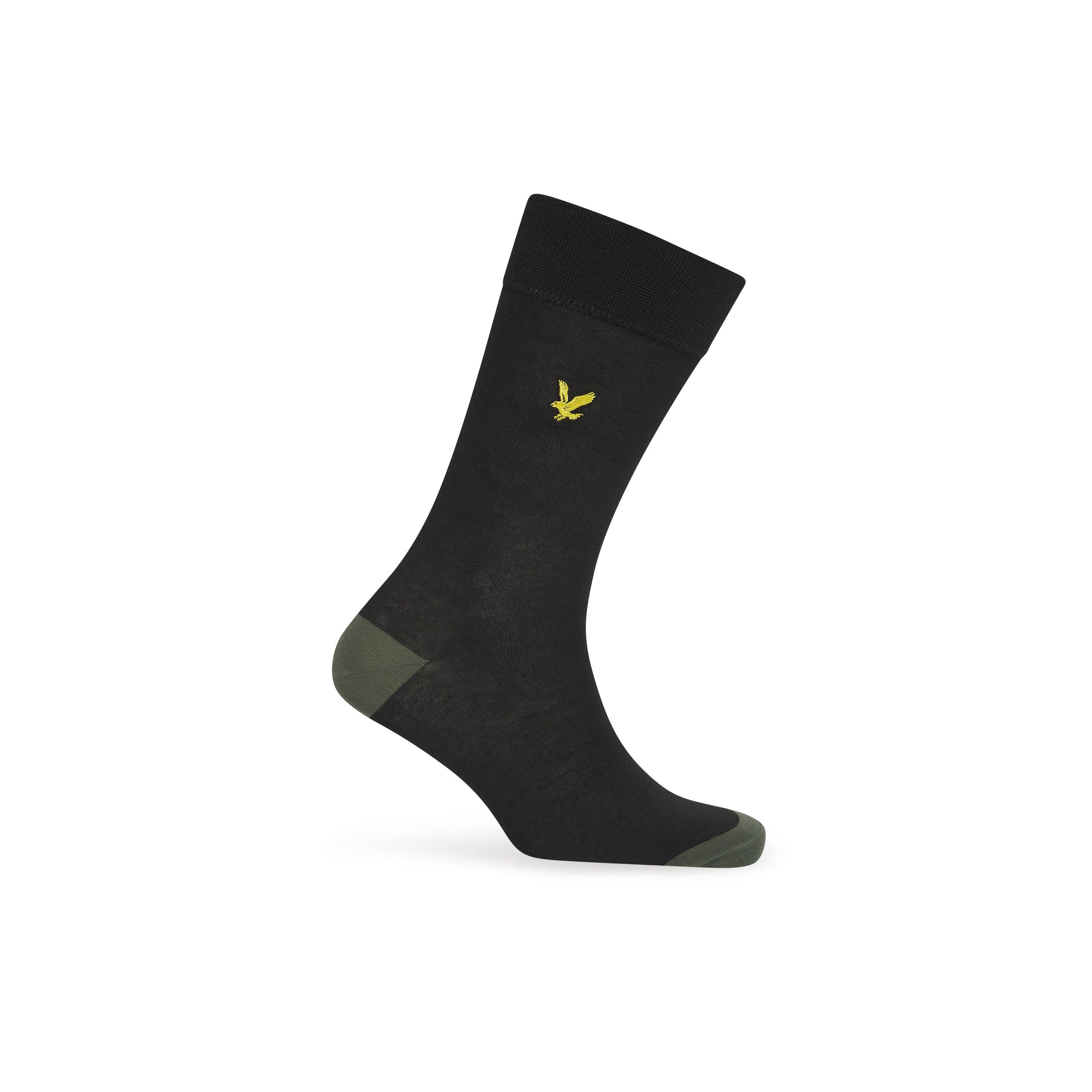 Black Multi - Lyle and Scott - Men's Booker Sock Gift Sets - 11