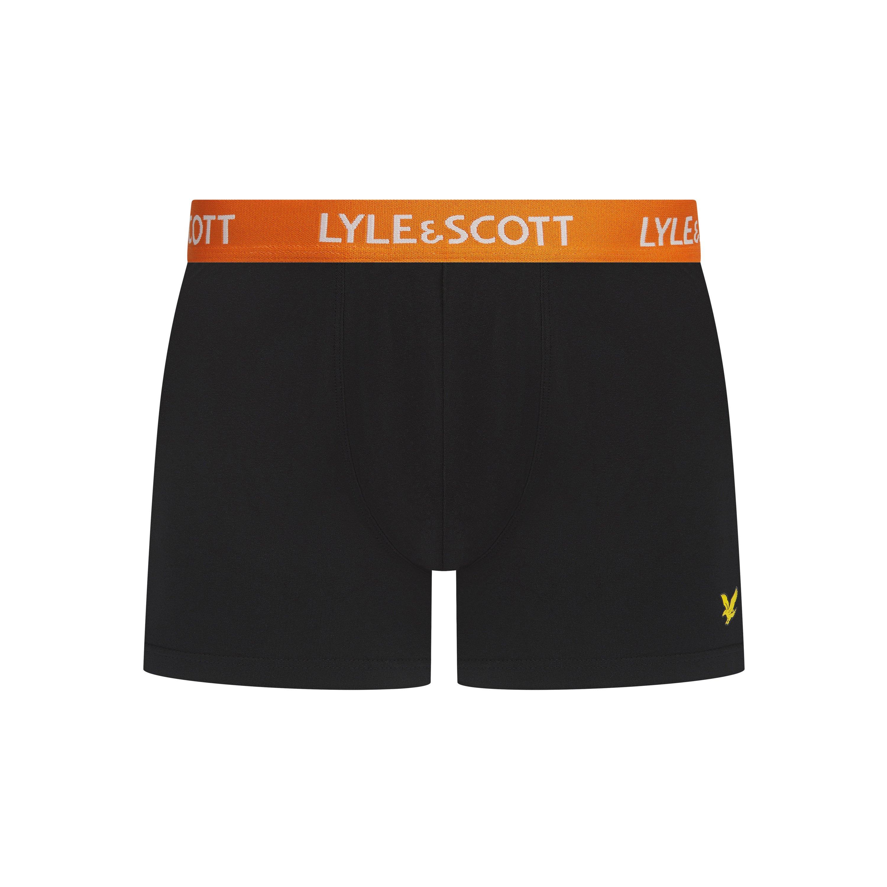 Black Multi - Lyle and Scott - Men's Booker Sock Gift Sets - 3