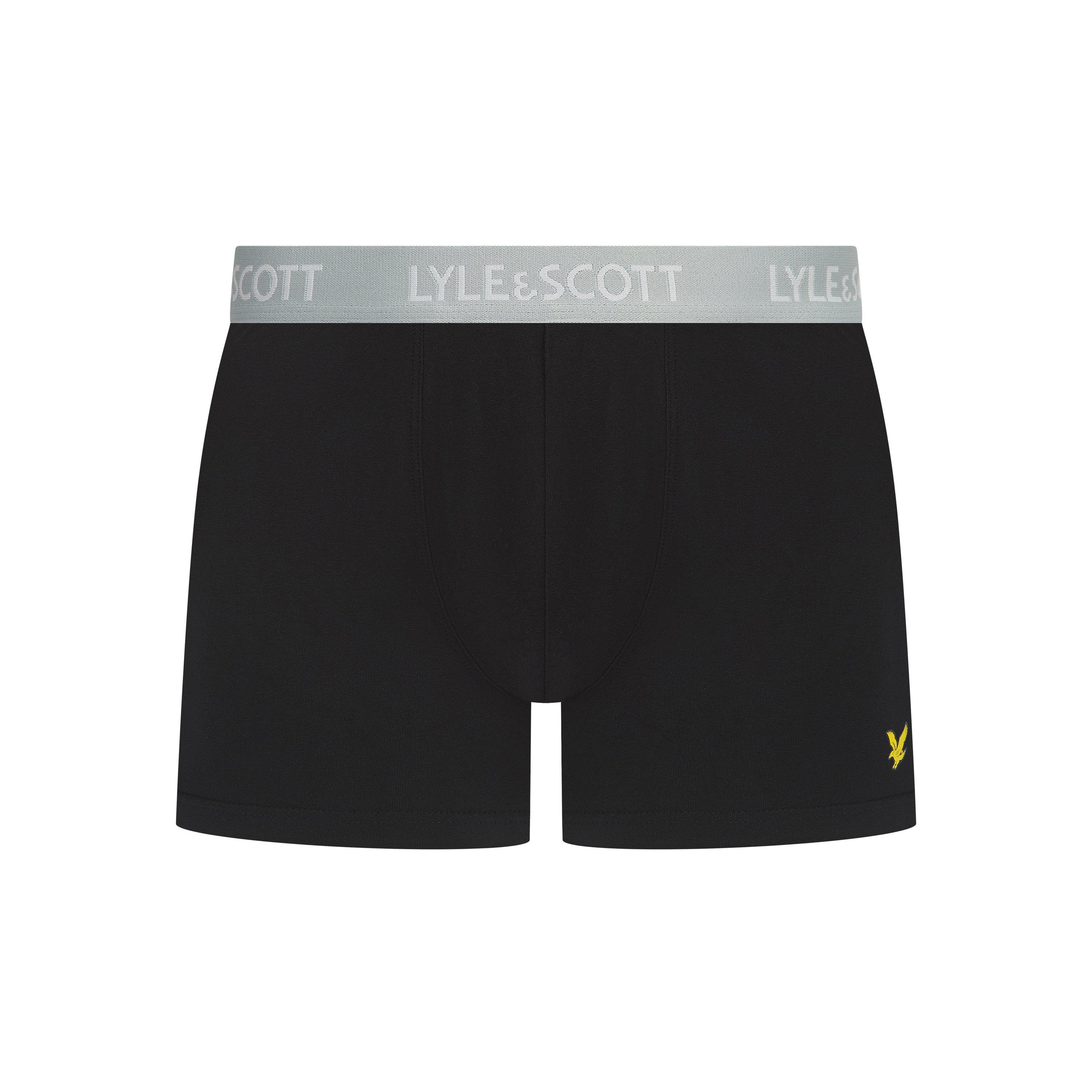 Black Multi - Lyle and Scott - Men's Booker Sock Gift Sets - 4