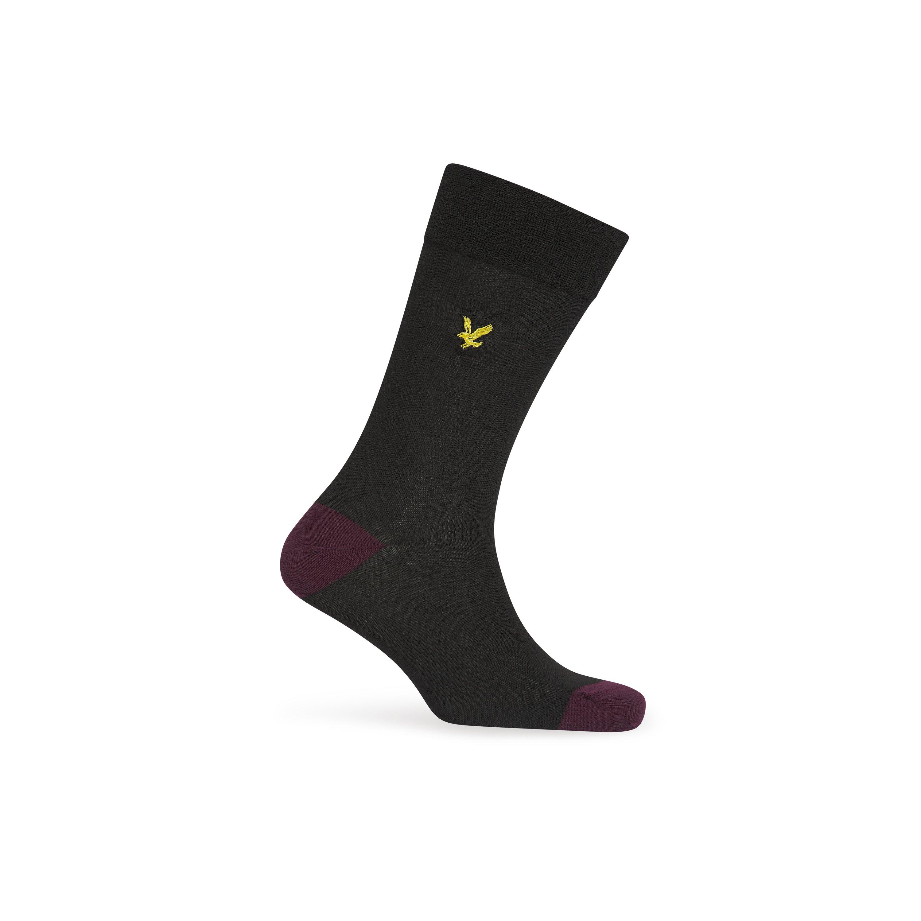 Black Multi - Lyle and Scott - Men's Booker Sock Gift Sets - 10