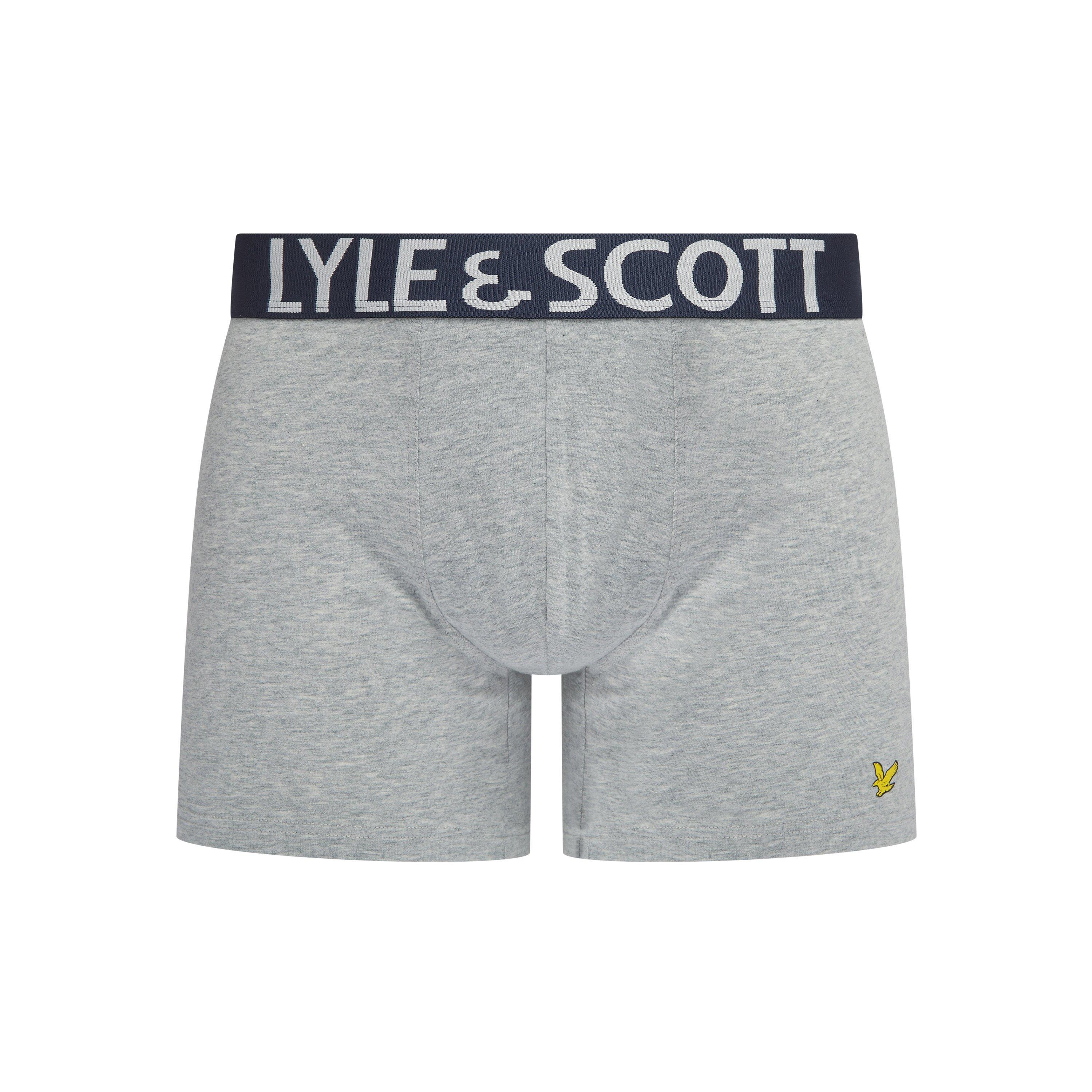 Blue Multi - Lyle and Scott - Men's Tweed Sock Gift Sets - 11