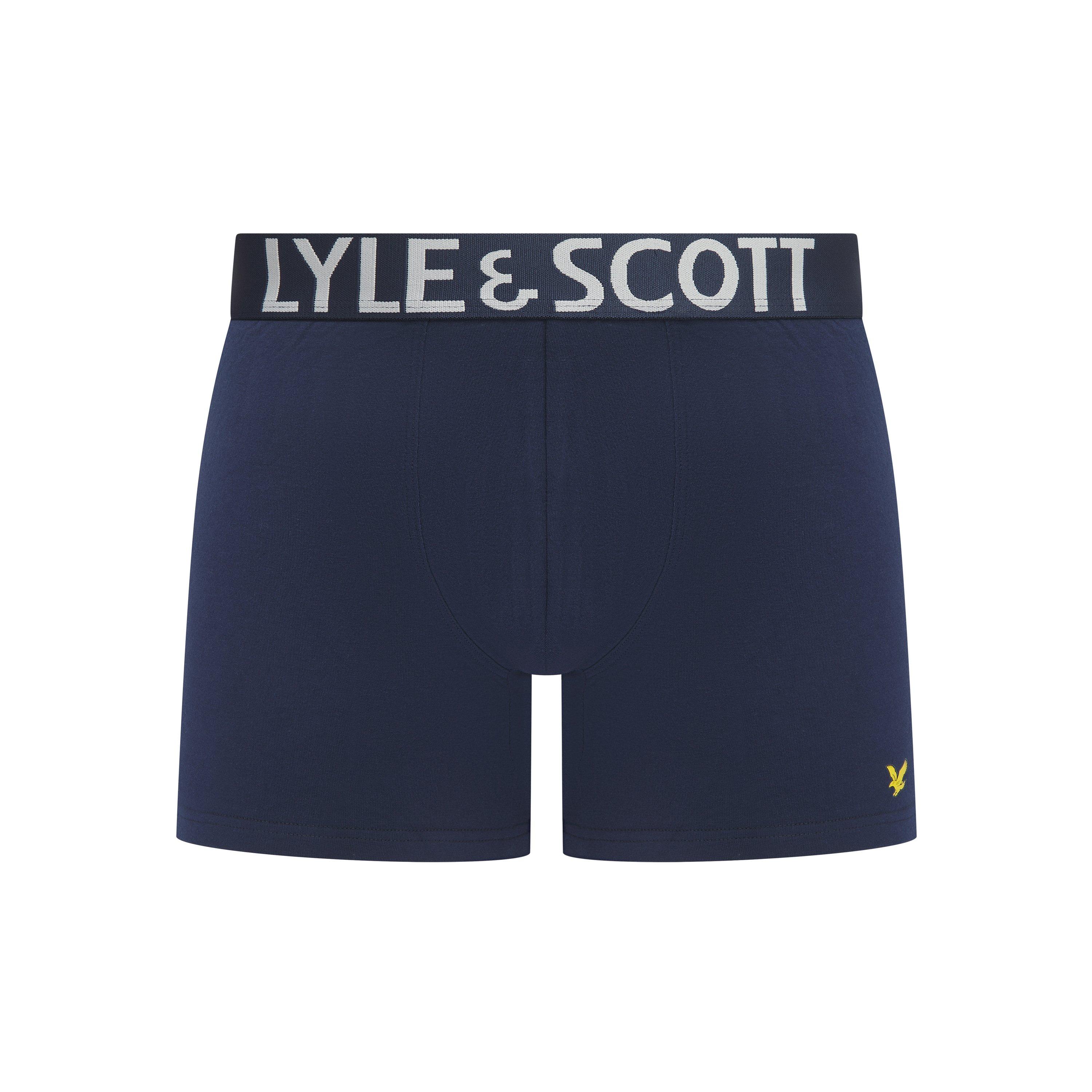 Blue Multi - Lyle and Scott - Men's Tweed Sock Gift Sets - 7