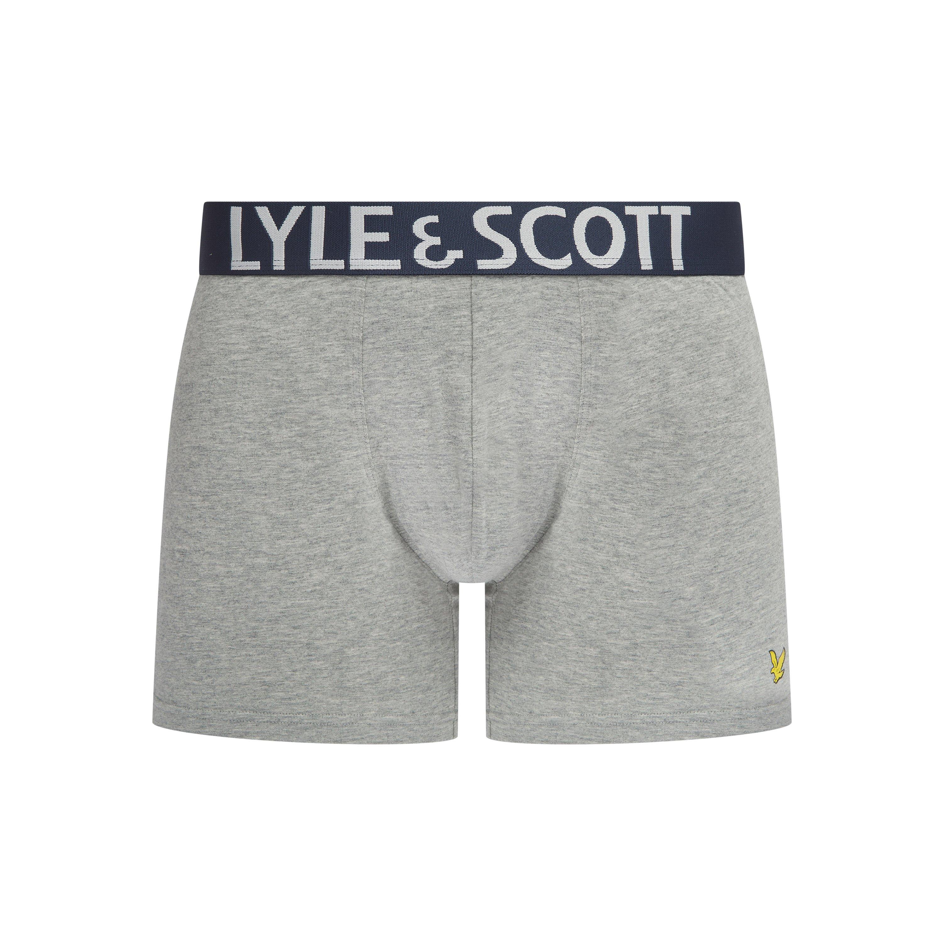 Blue Multi - Lyle and Scott - Men's Tweed Sock Gift Sets - 8