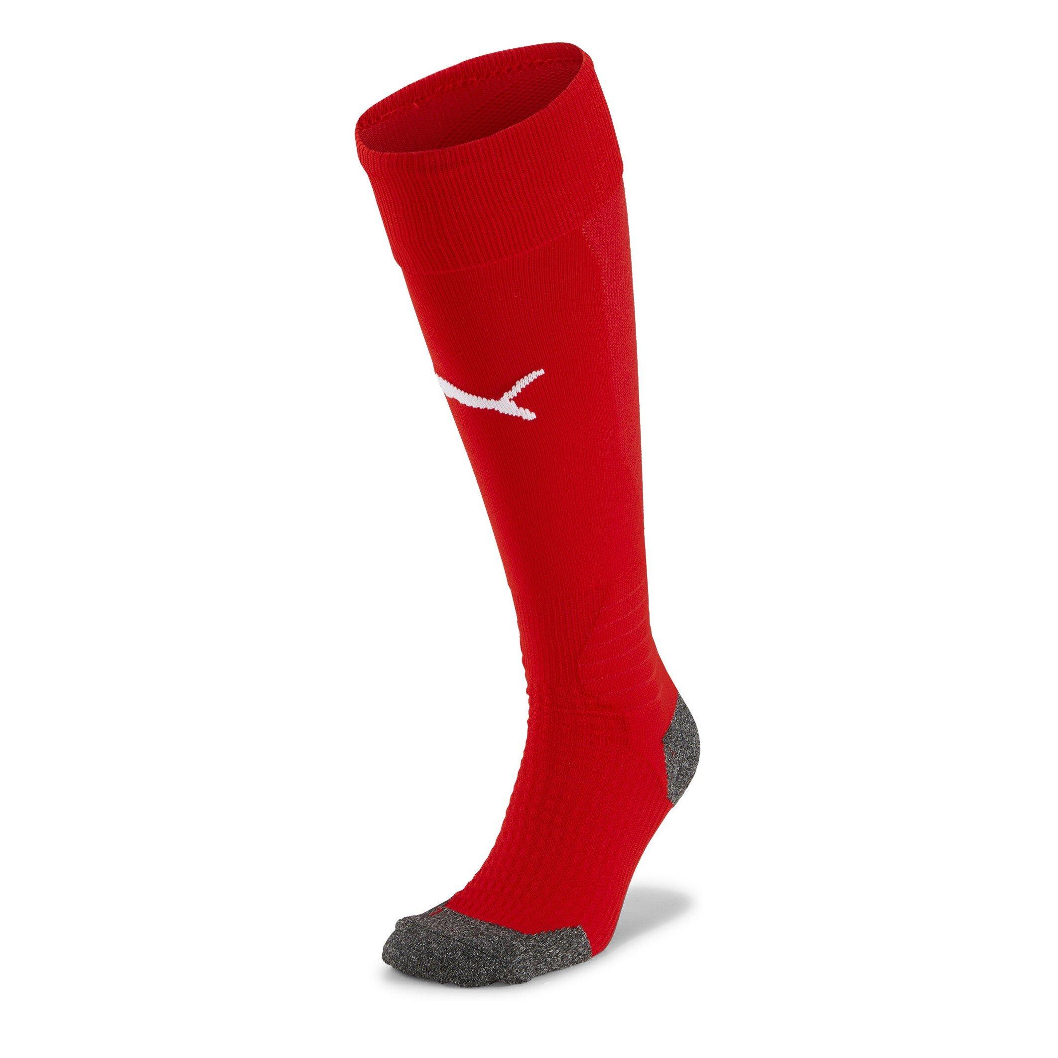 Red/White - Puma - Puma Team Liga Socks Football Sock Mens - 1