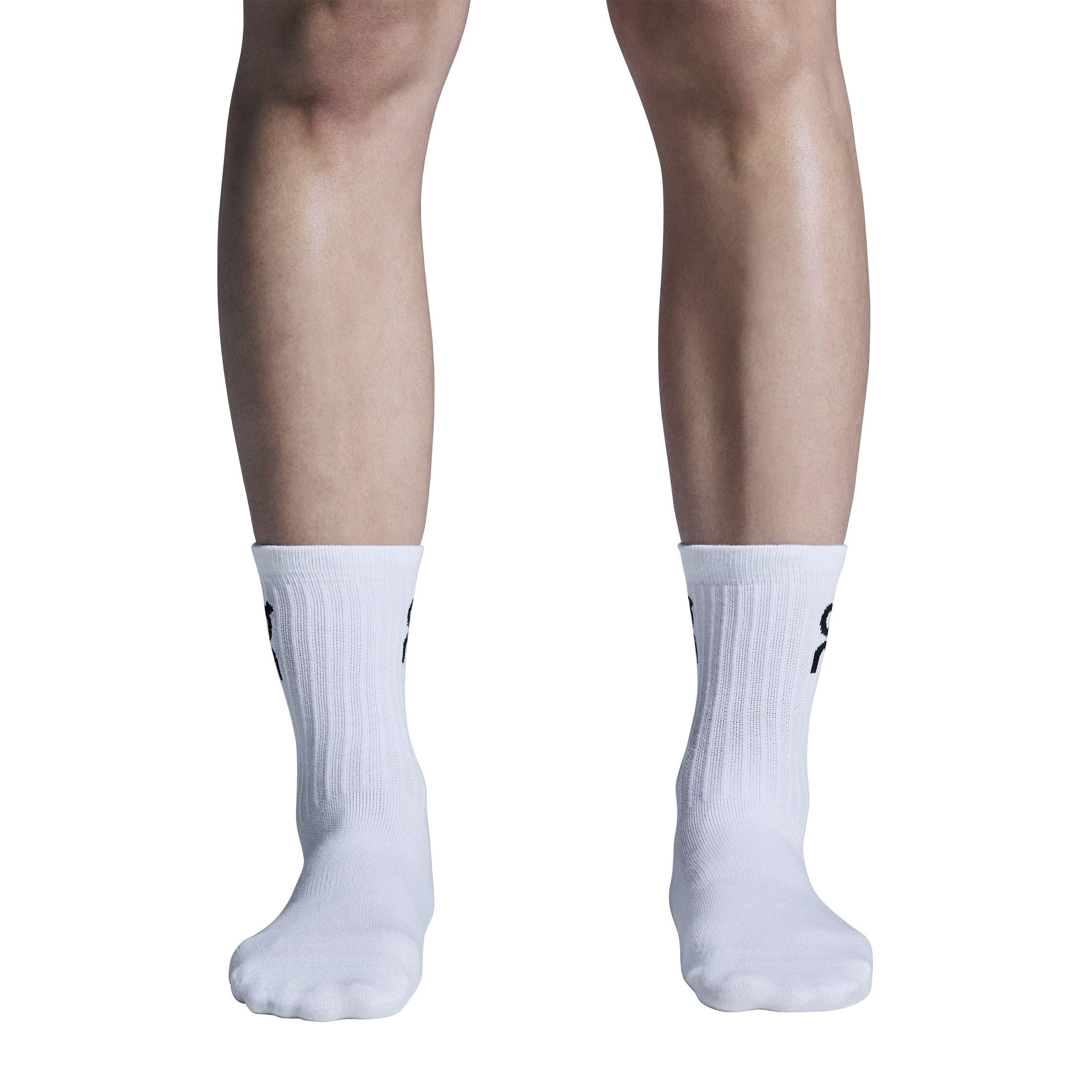 Bianco - On - Adults Crew Socks - 1