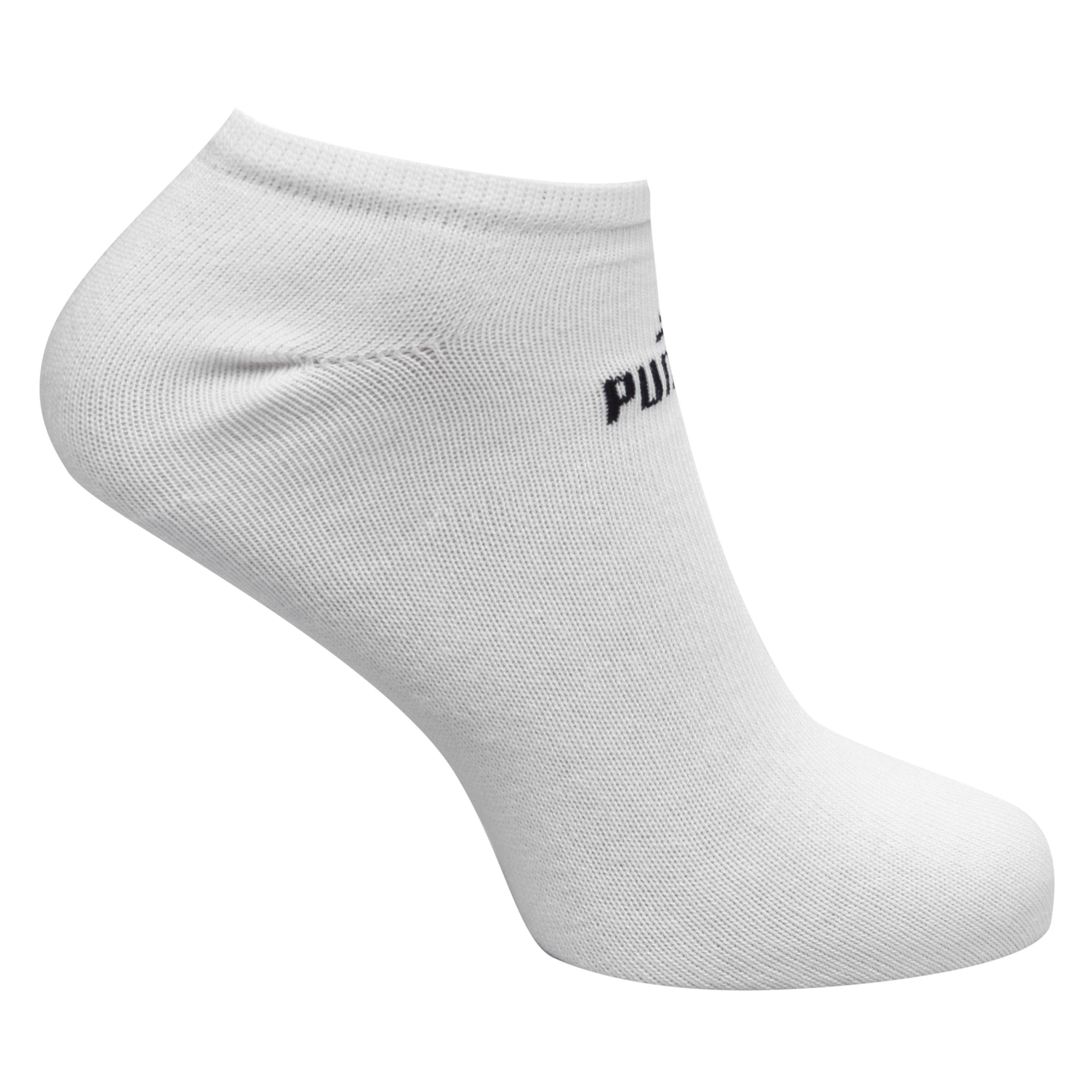 White - Puma - 3 Pack Trainer Socks - 2