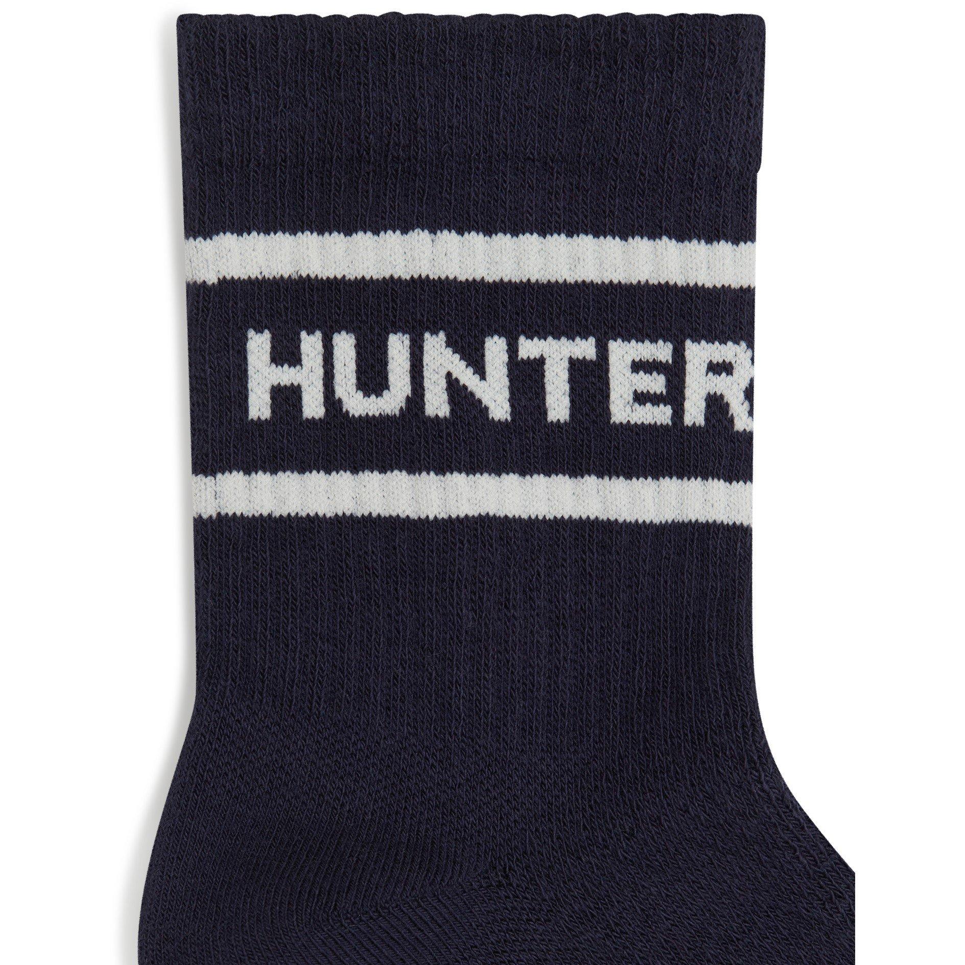 Céu Noturno/Branco - Hunter - 3 Pack Ankle Socks Unisex - 2