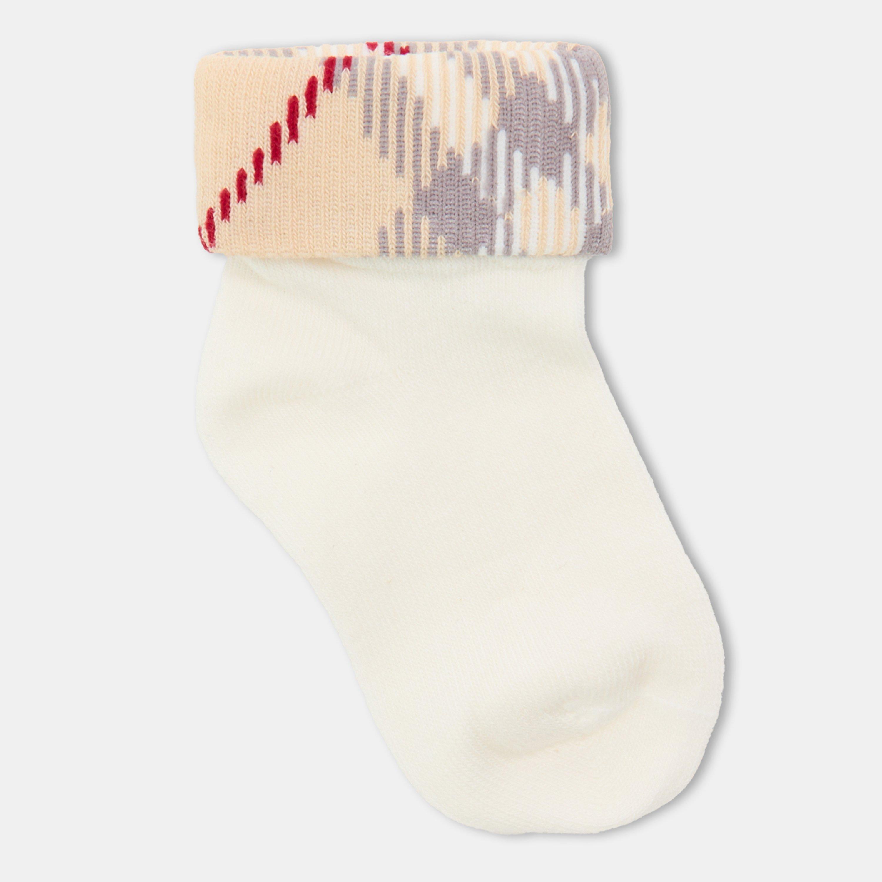 White A1464 - Burberry - Kids Crew Socks - 2