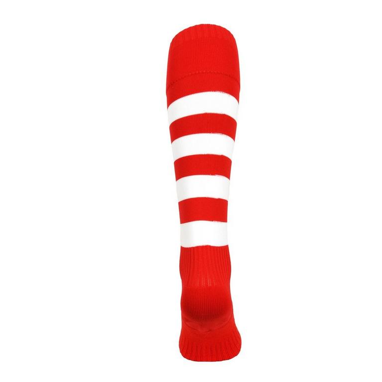 Rouge/Blanc - Atak - Hoop Socks Junior - 3