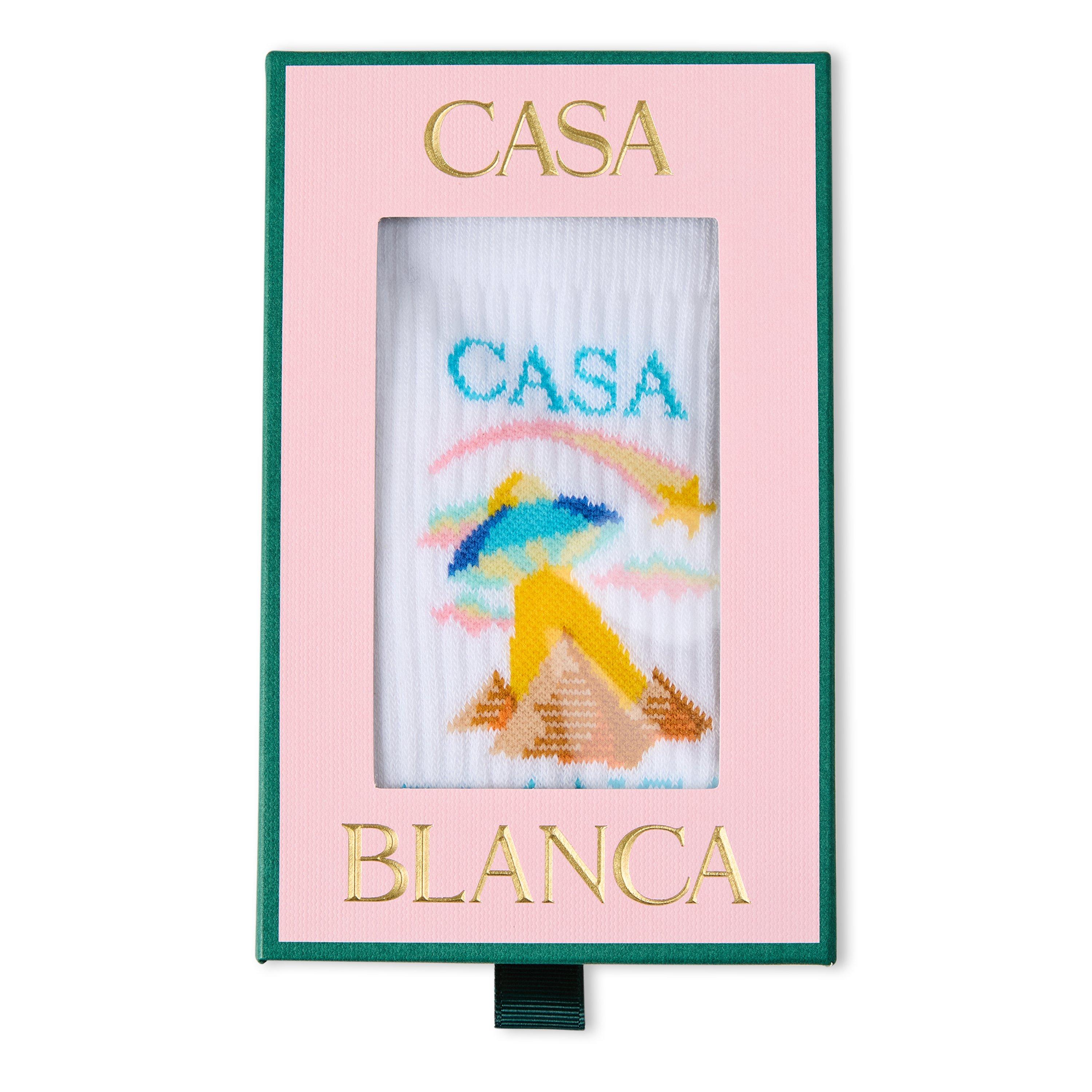 White - Casablanca - Casa Phanta Sock Sn63 - 2