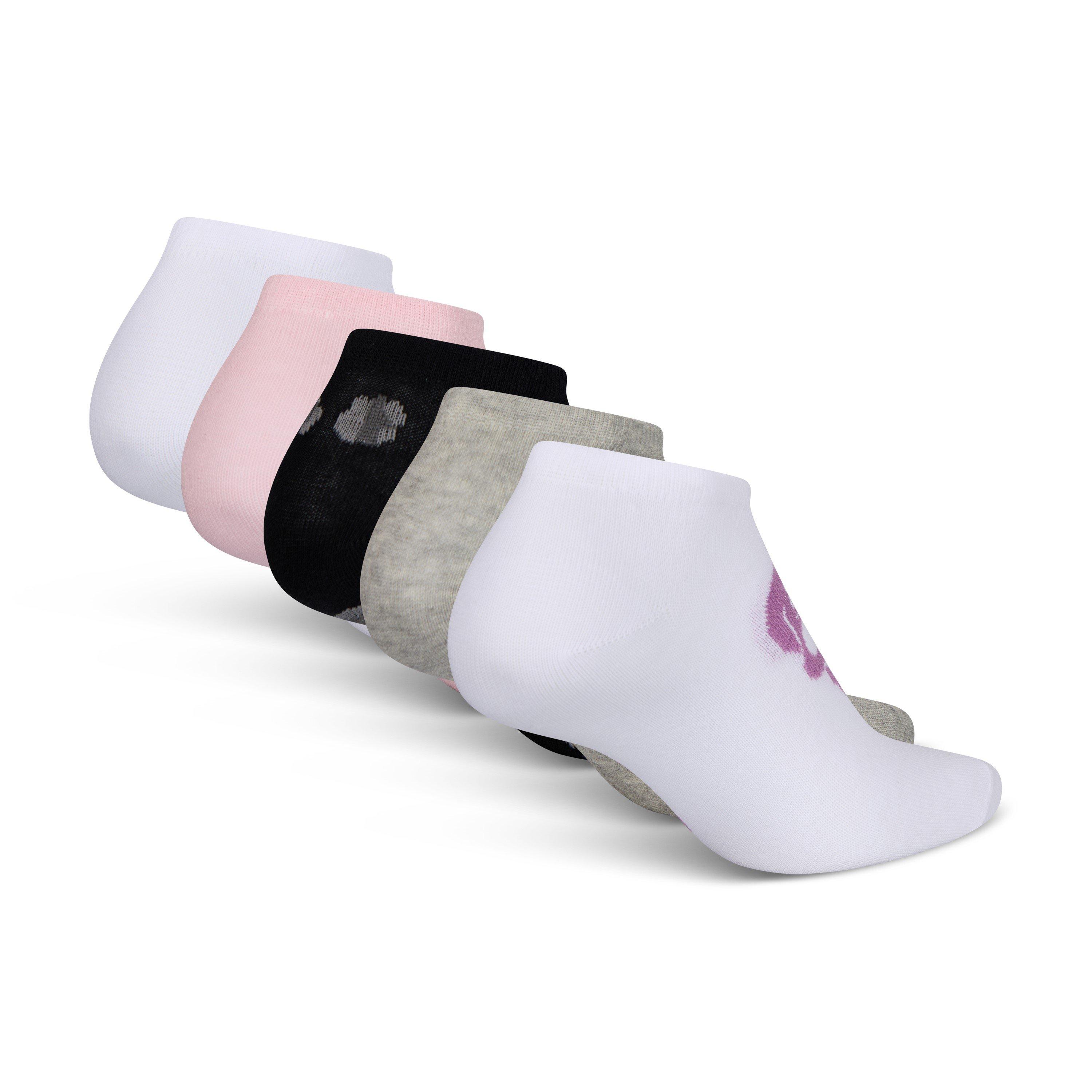 Multi - Ed Hardy - Women's 5 Pack Tamri Trainer-Liner Socks - 3