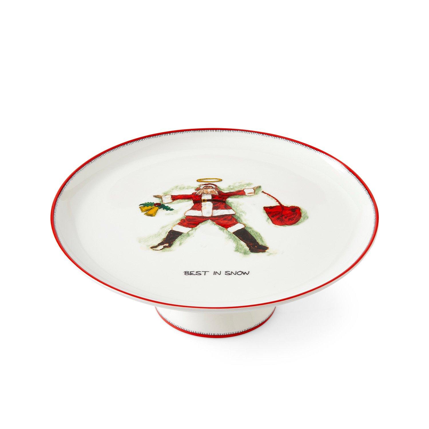 Spode Kit Kemp  Kit Kemp Doodles Christmas Cake Stand - 