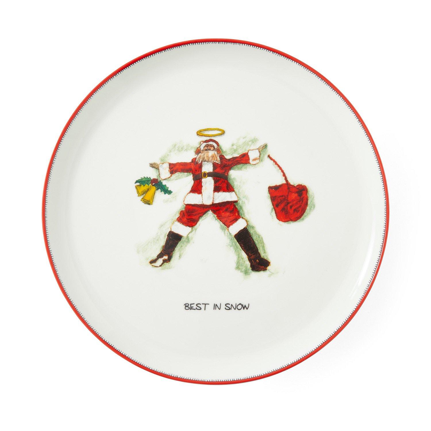 Multi - Spode Kit Kemp - Kit Kemp Doodles Christmas Cake Stand - 3