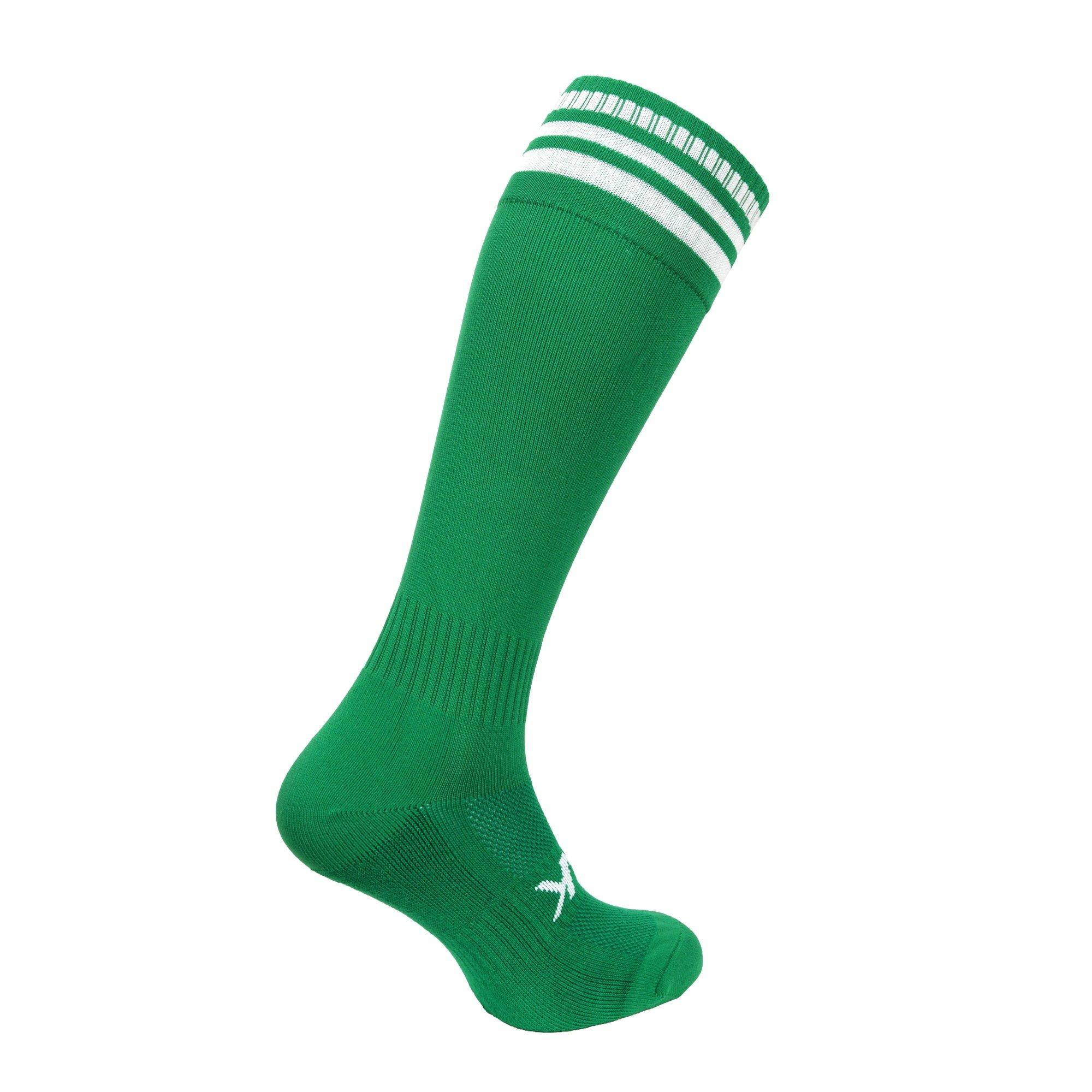 Green/White - ATAK Sports - Bars Socks Senior - 2