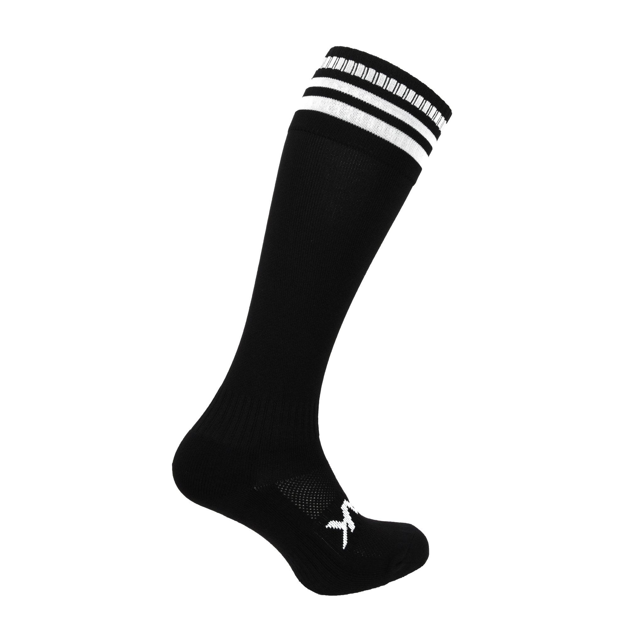 Black/White - ATAK Sports - Bars Socks Senior - 2