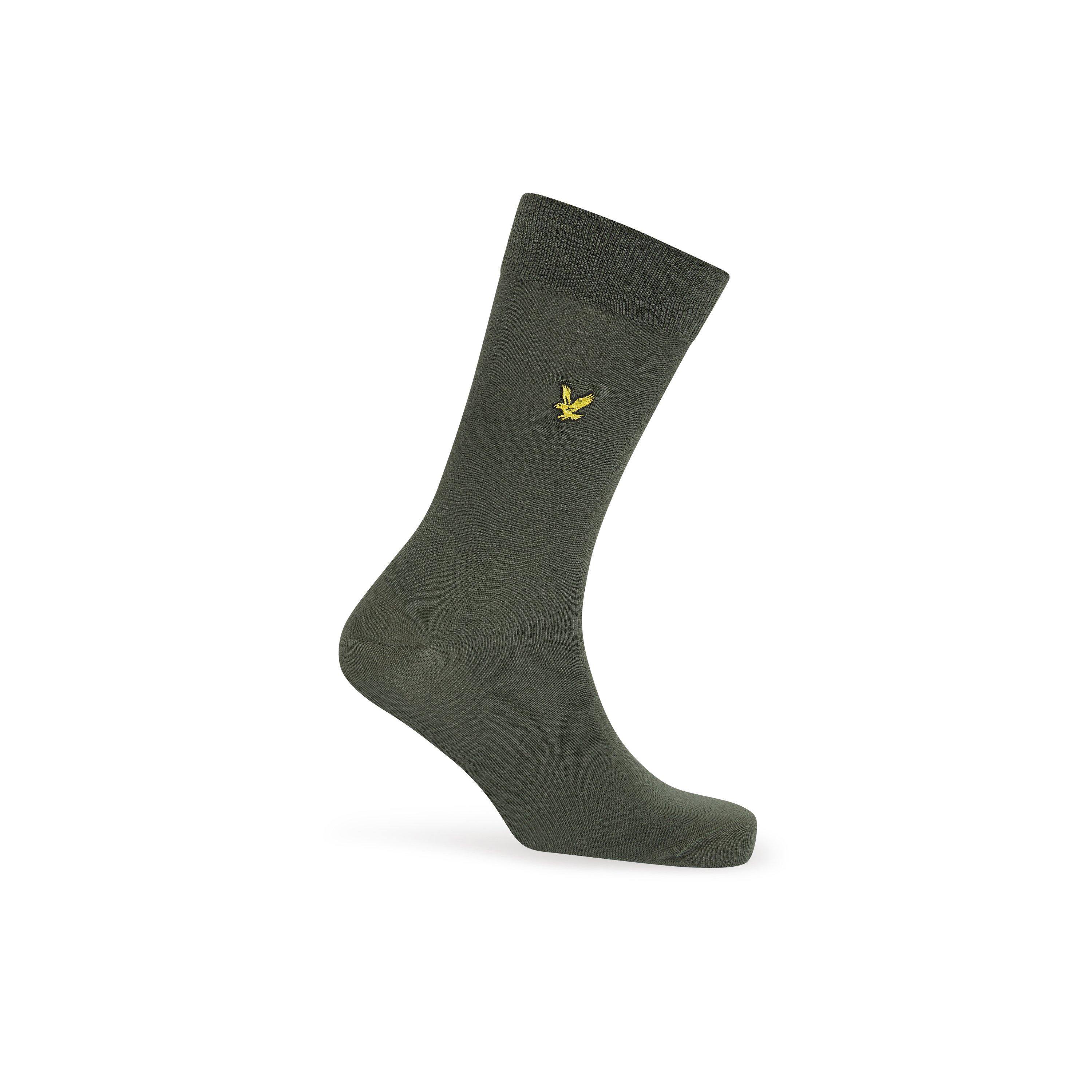 Black Multi - Lyle and Scott - Lyle Victor 6Pk Sock Sn99 - 5