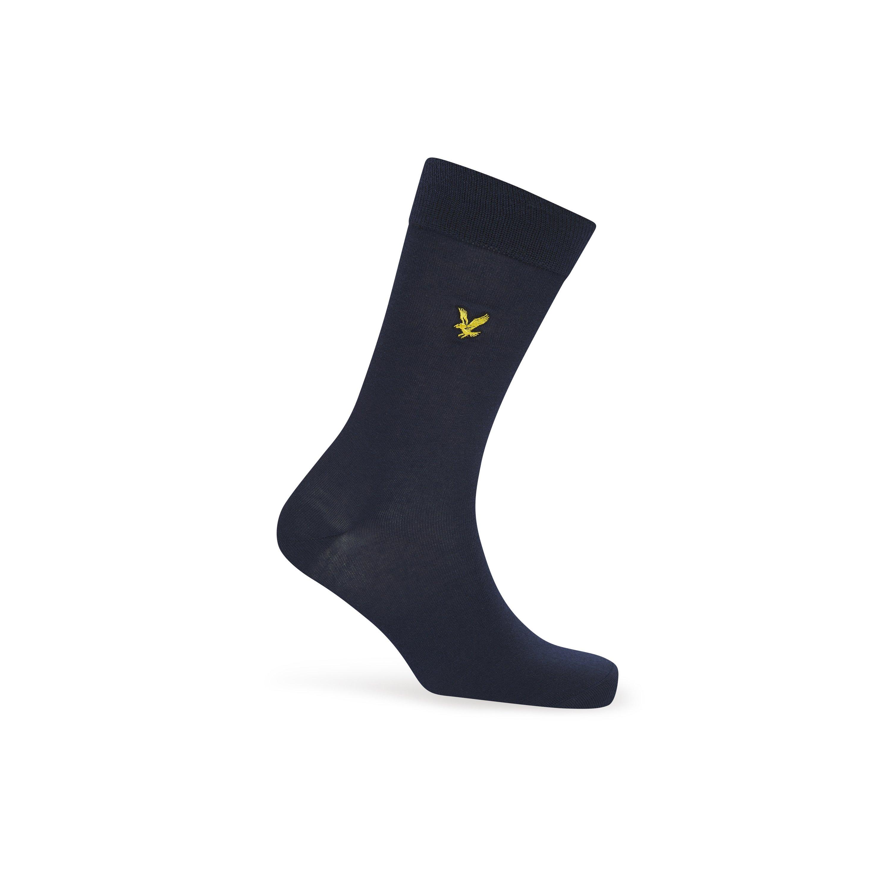 Black Multi - Lyle and Scott - Lyle Victor 6Pk Sock Sn99 - 6