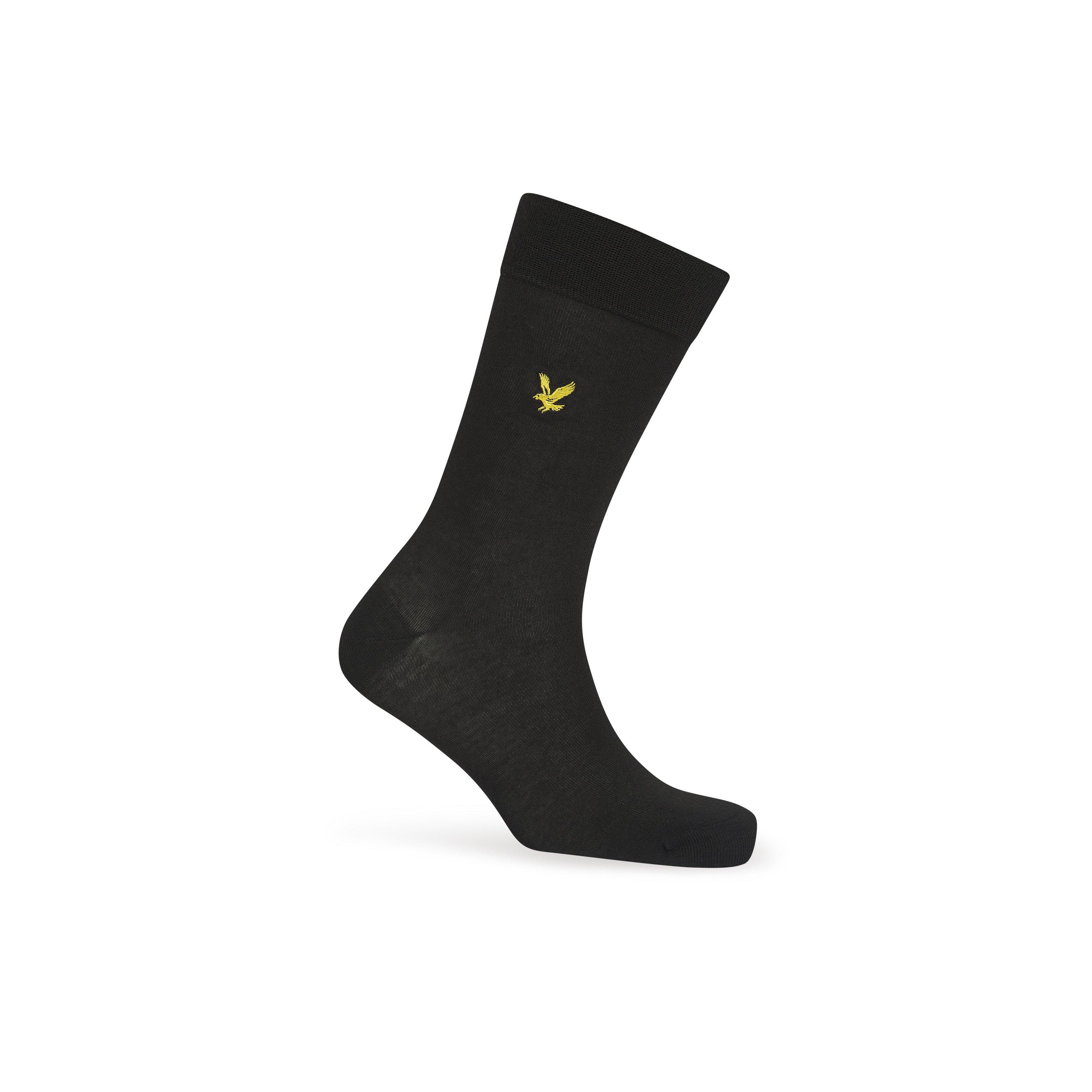 Black Multi - Lyle and Scott - Lyle Victor 6Pk Sock Sn99 - 7