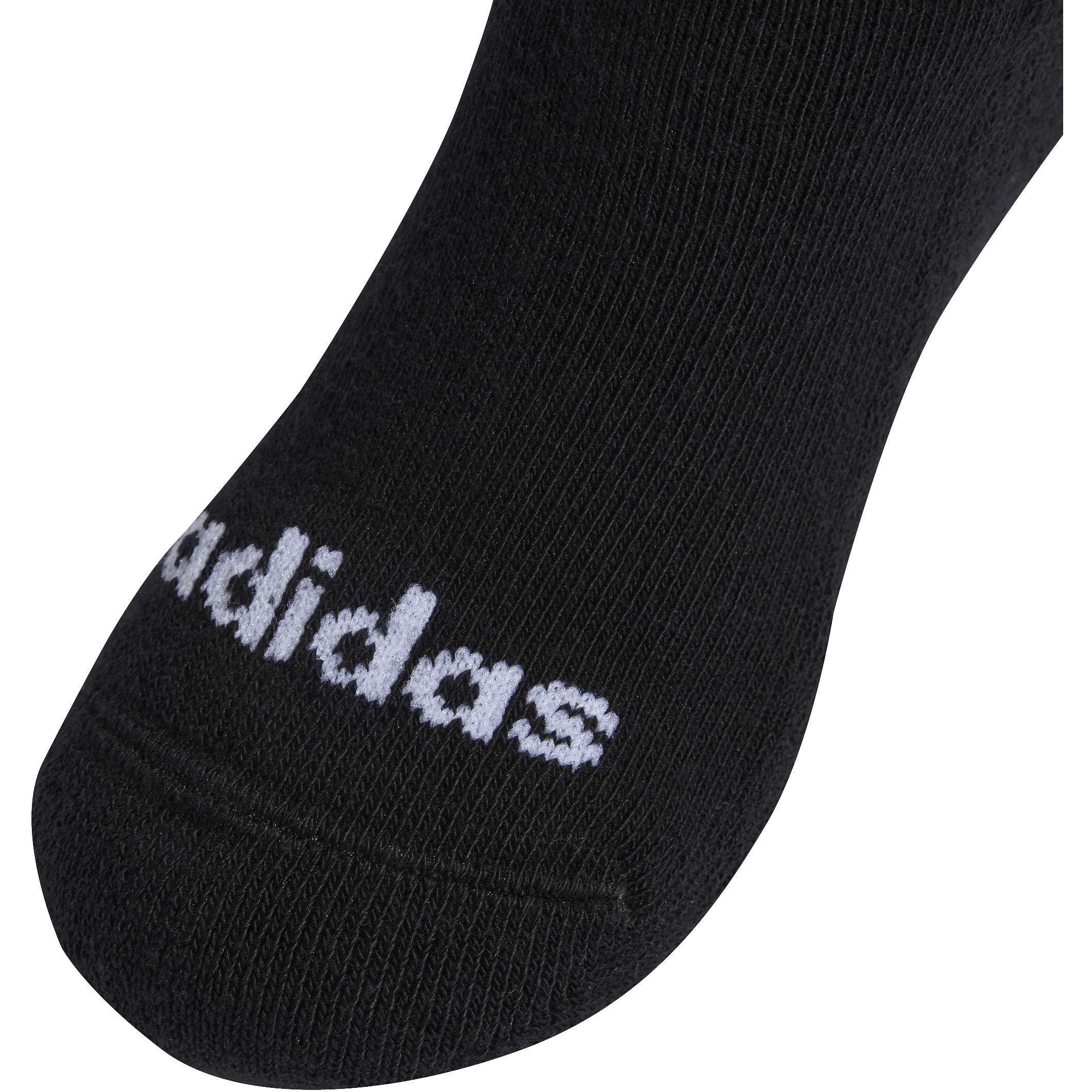 Black/White - adidas - 3 Pack Trainer Socks - 3
