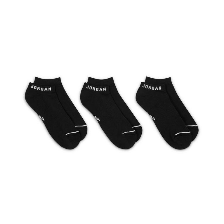 Noir/Blanc - Nike - Jordan Everyday No-Show Socks (3 Pairs) - 4