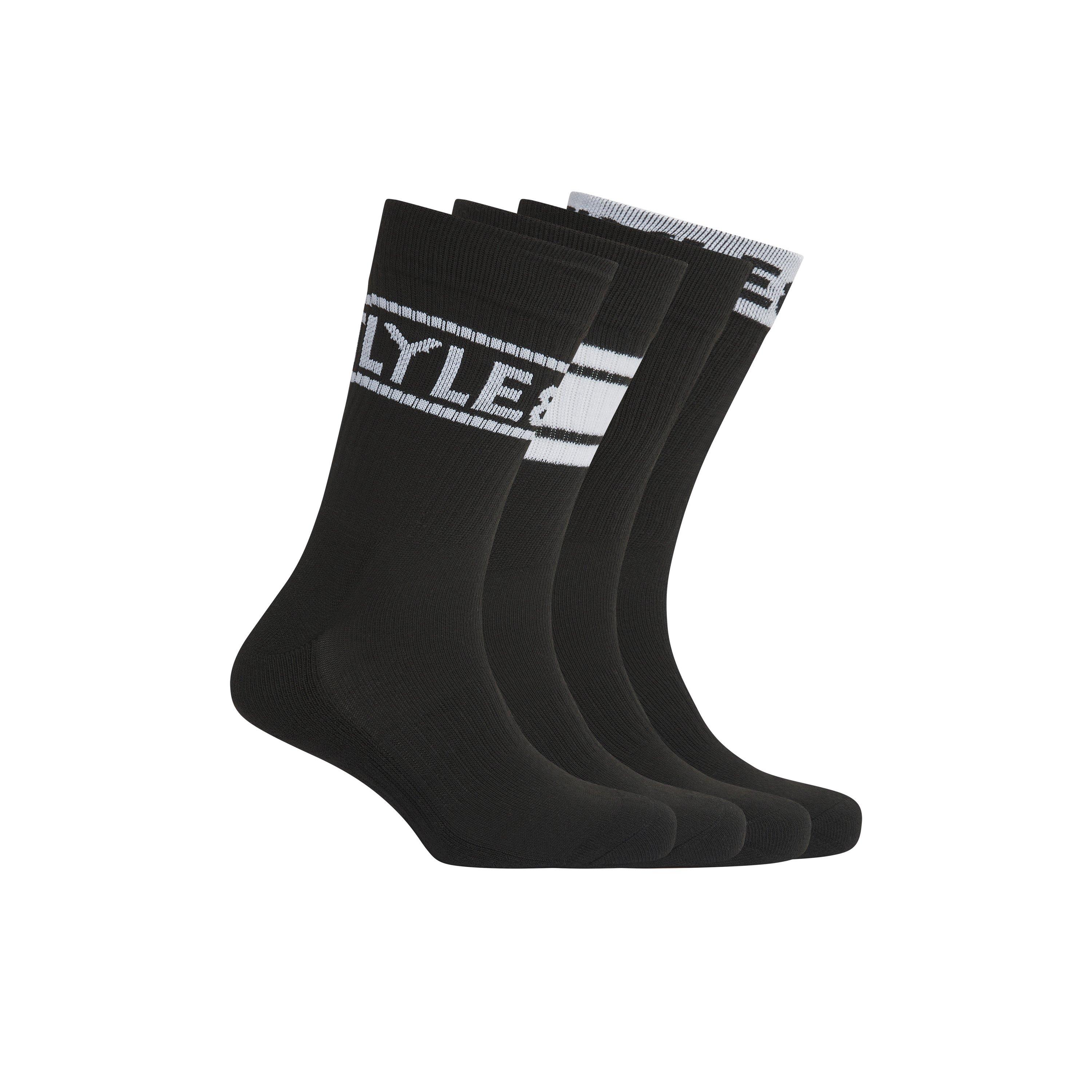 Black - Lyle and Scott - Men's Ackley Sock Gift Sets - 1