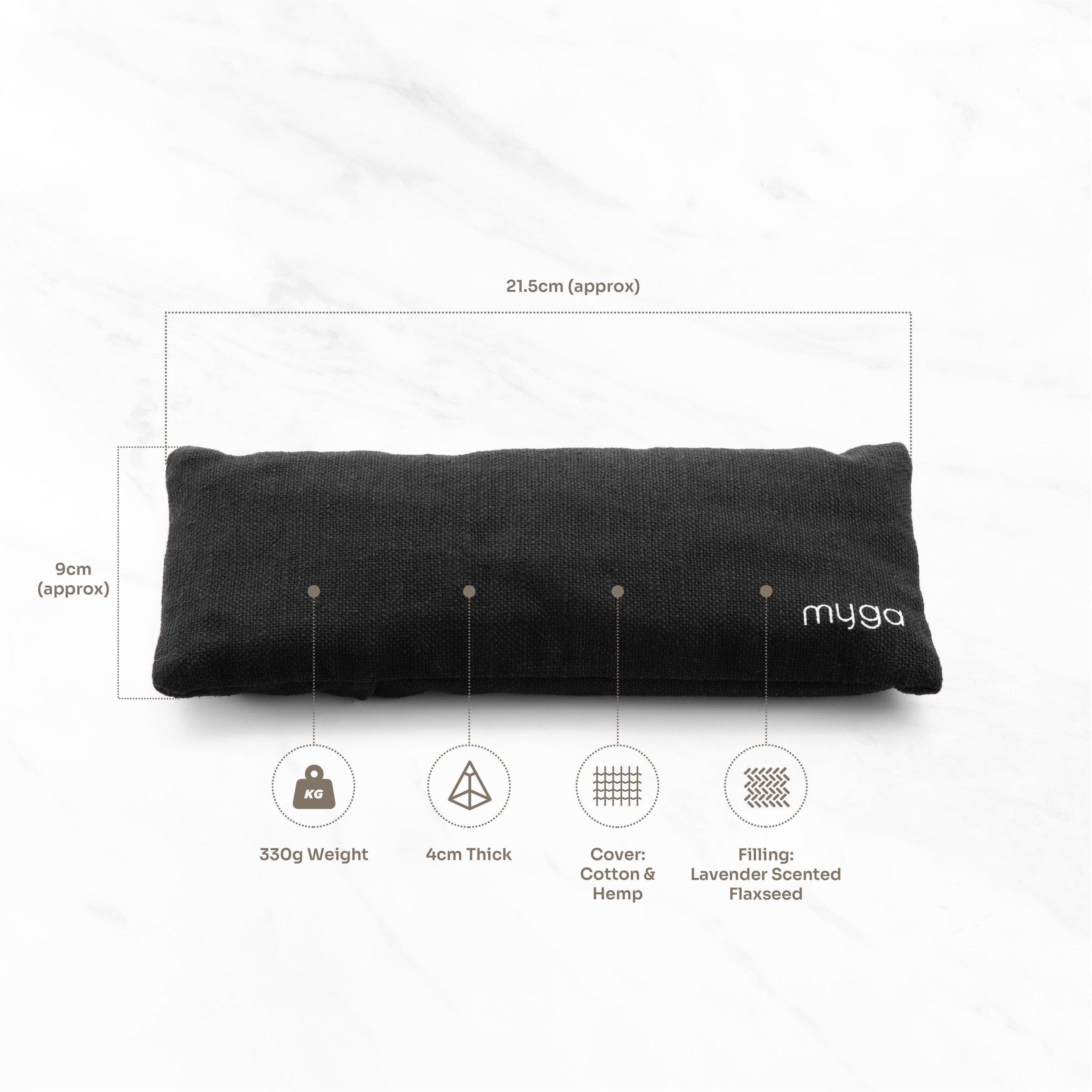 Black - Myga - Myga Eye Pillow - 5