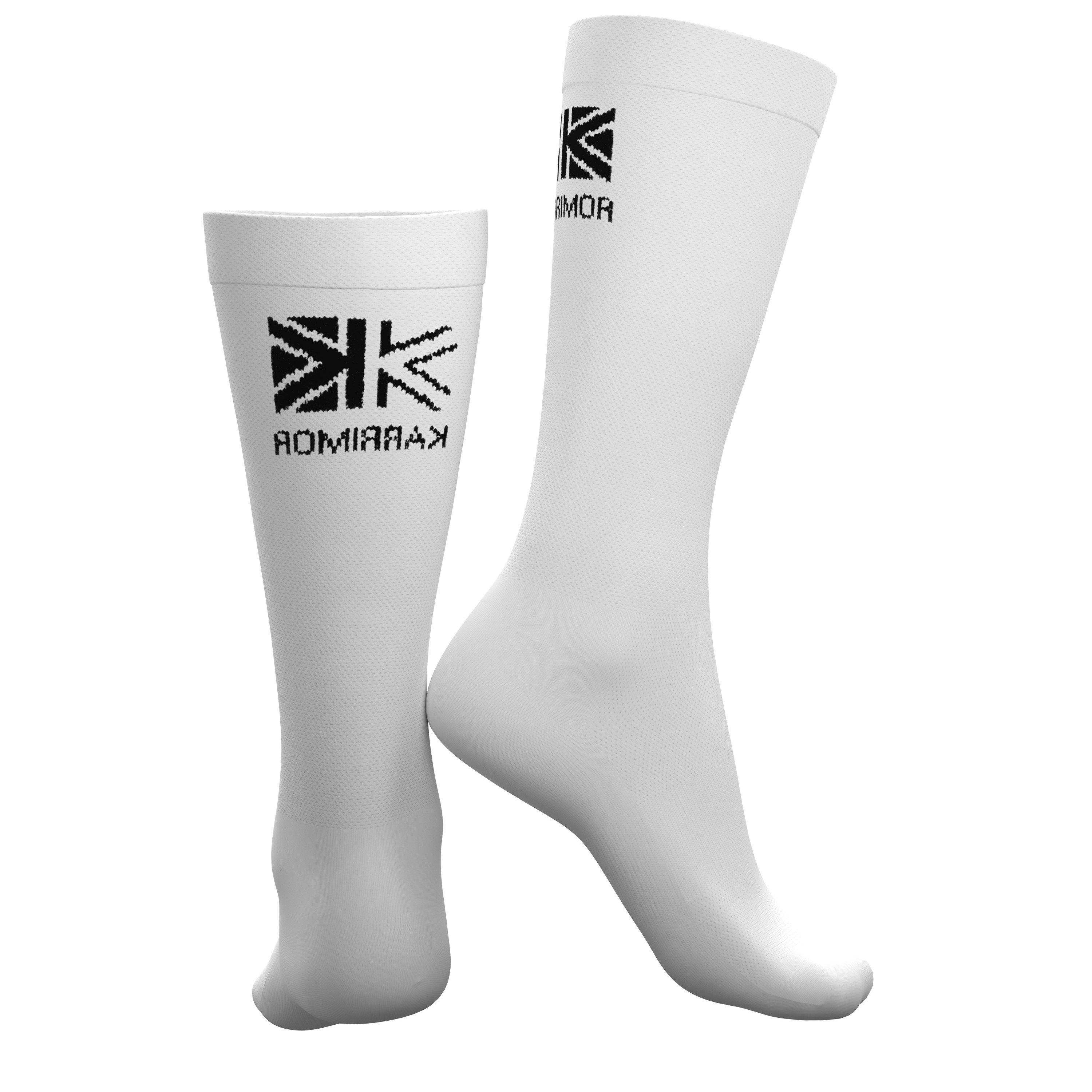 White/Black - Karrimor - 2 Pack Marathon Performance Socks Mens - 3