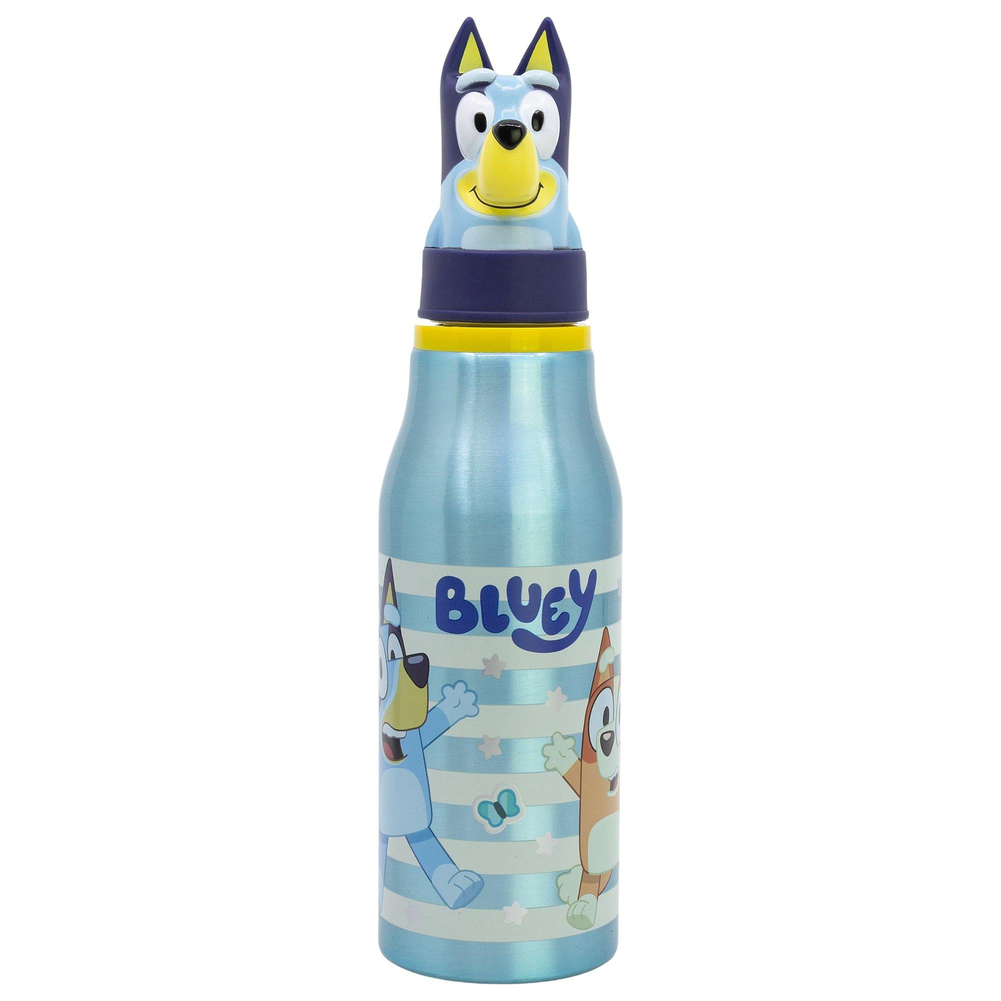 Blue - Bluey - Bluey 3D Aluminium Bottle - 1