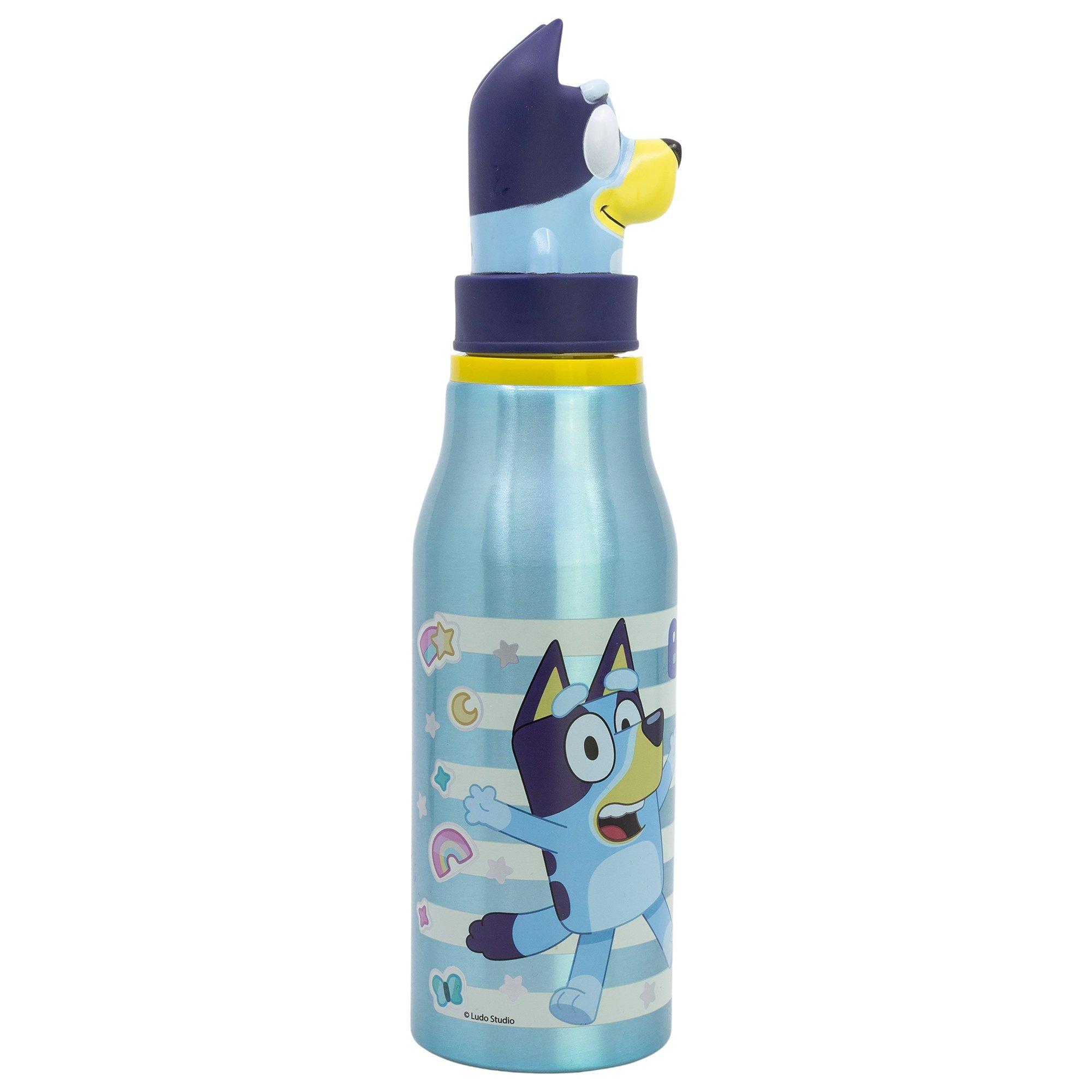 Blue - Bluey - Bluey 3D Aluminium Bottle - 4
