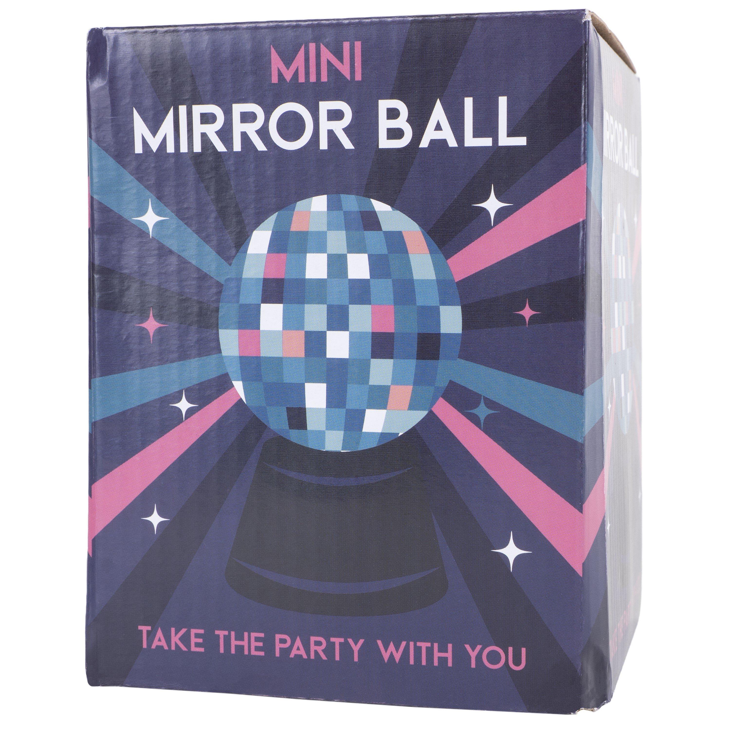 Multi - Fizz Creations - Mini Mirror Ball Disco Light - 3
