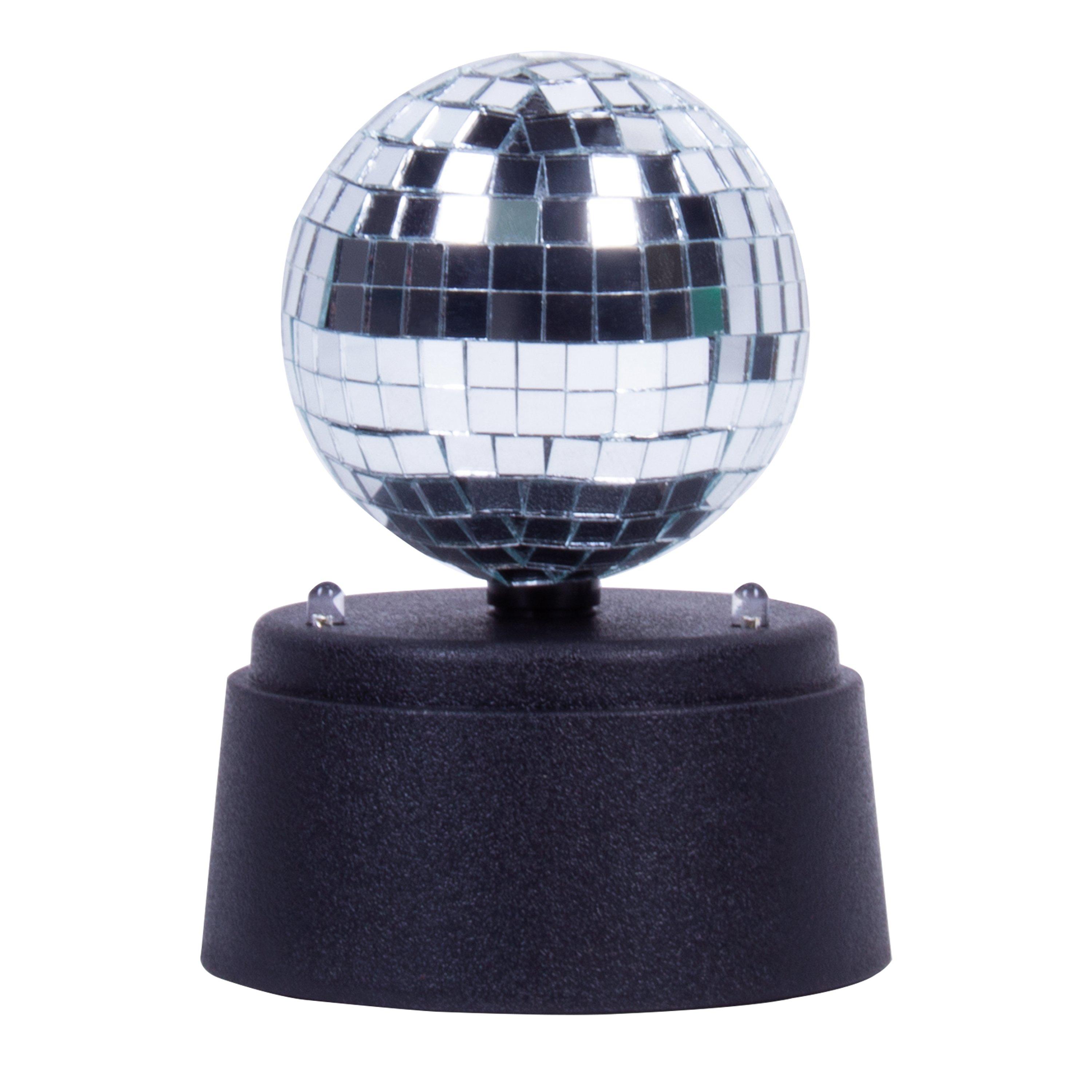 Multi - Fizz Creations - Mini Mirror Ball Disco Light - 4