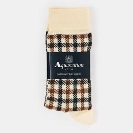 Aquascutum AquAct Chk Sock Sn52