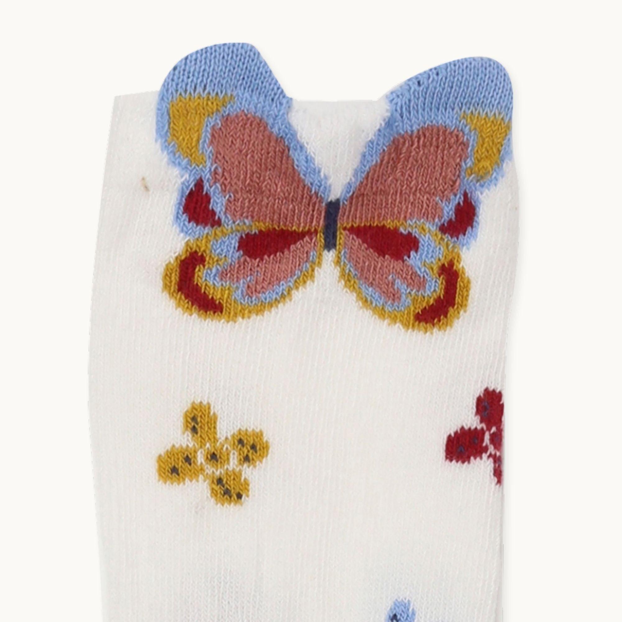 Multi - Lilly and Sid - Butterfly Knee High Socks - 2