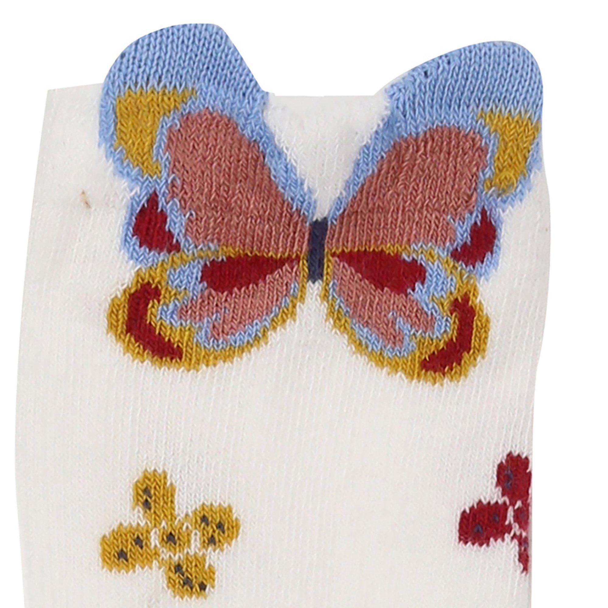 Multi - Lilly and Sid - Butterfly Knee High Socks - 4