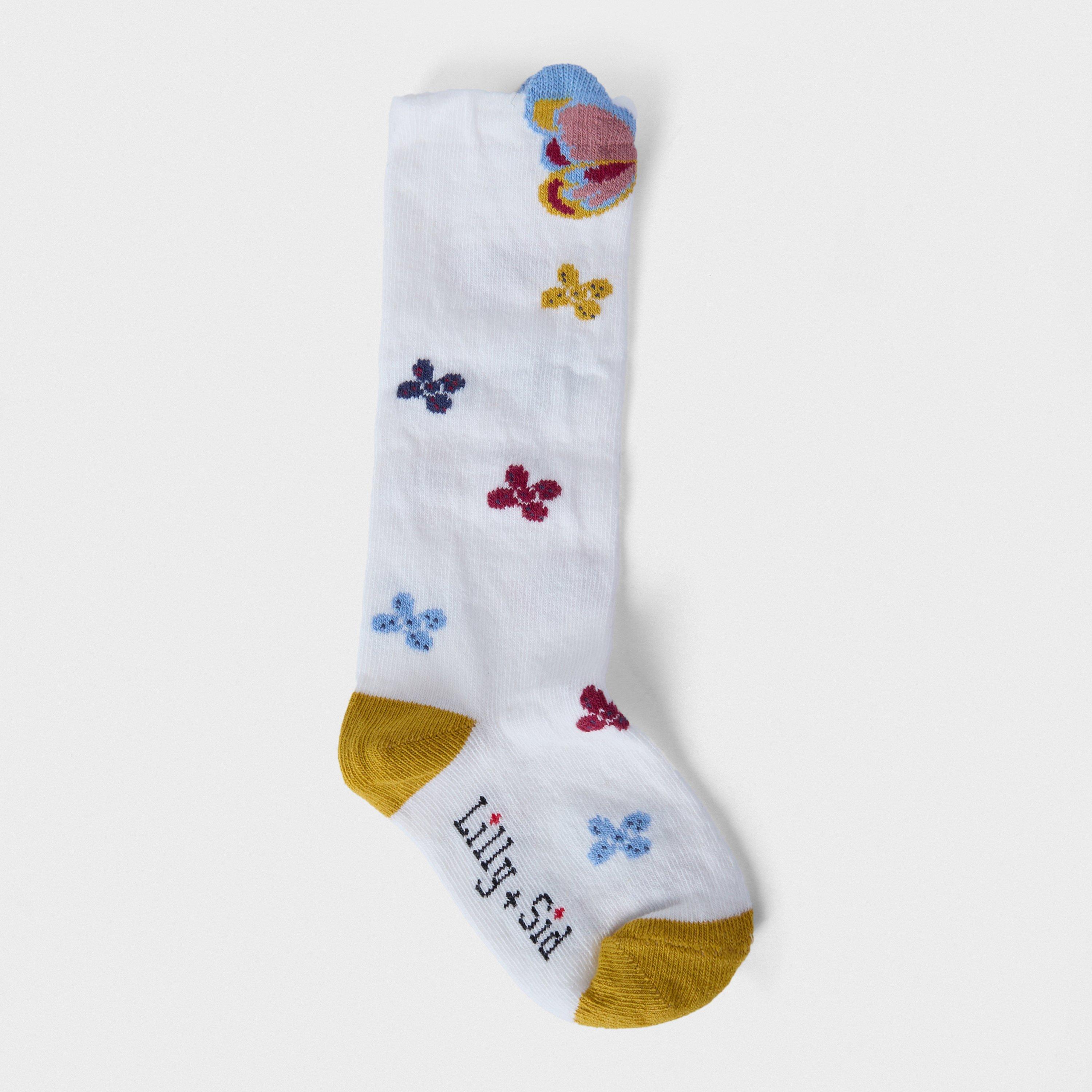 VIŠEBOJAN - Lilly and Sid - Butterfly Knee High Socks - 2