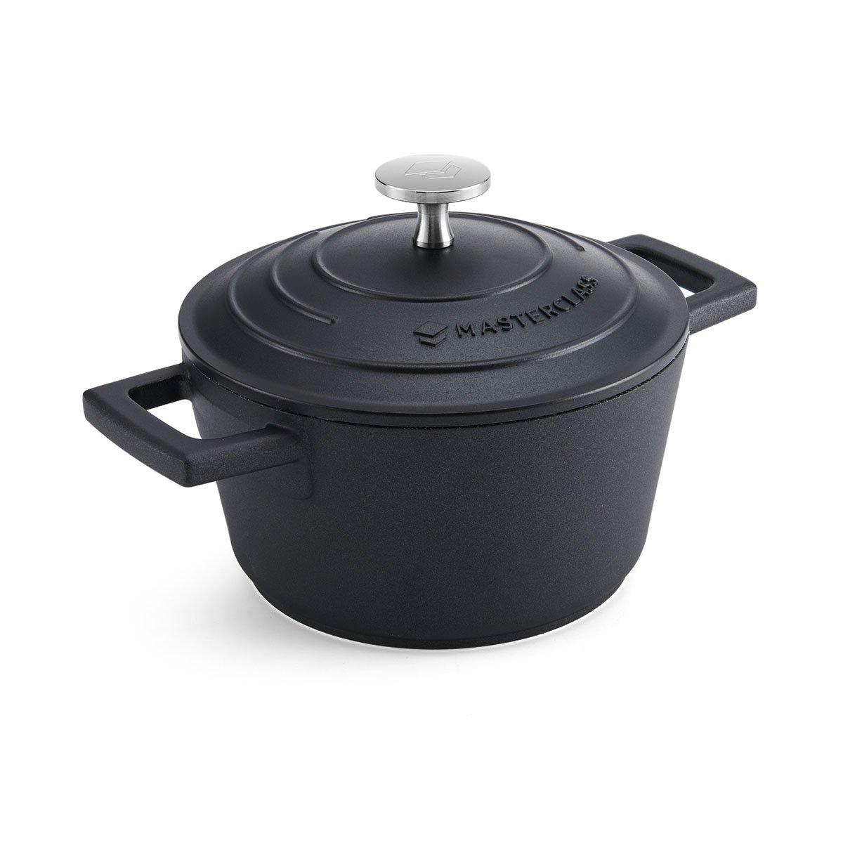 Black - MasterClass - Cast Aluminium Black Casserole Dish - 1