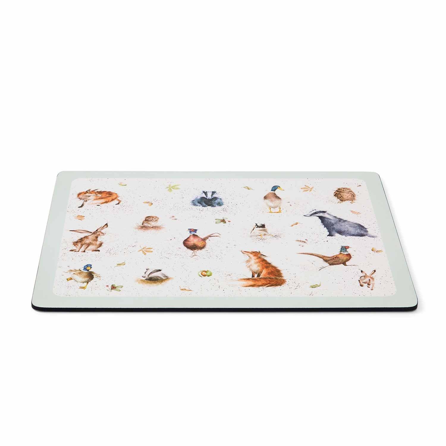 Neutral - Royal Worcester Wrendale - Wrendale Designs Set of 4 Large Placemats - 4