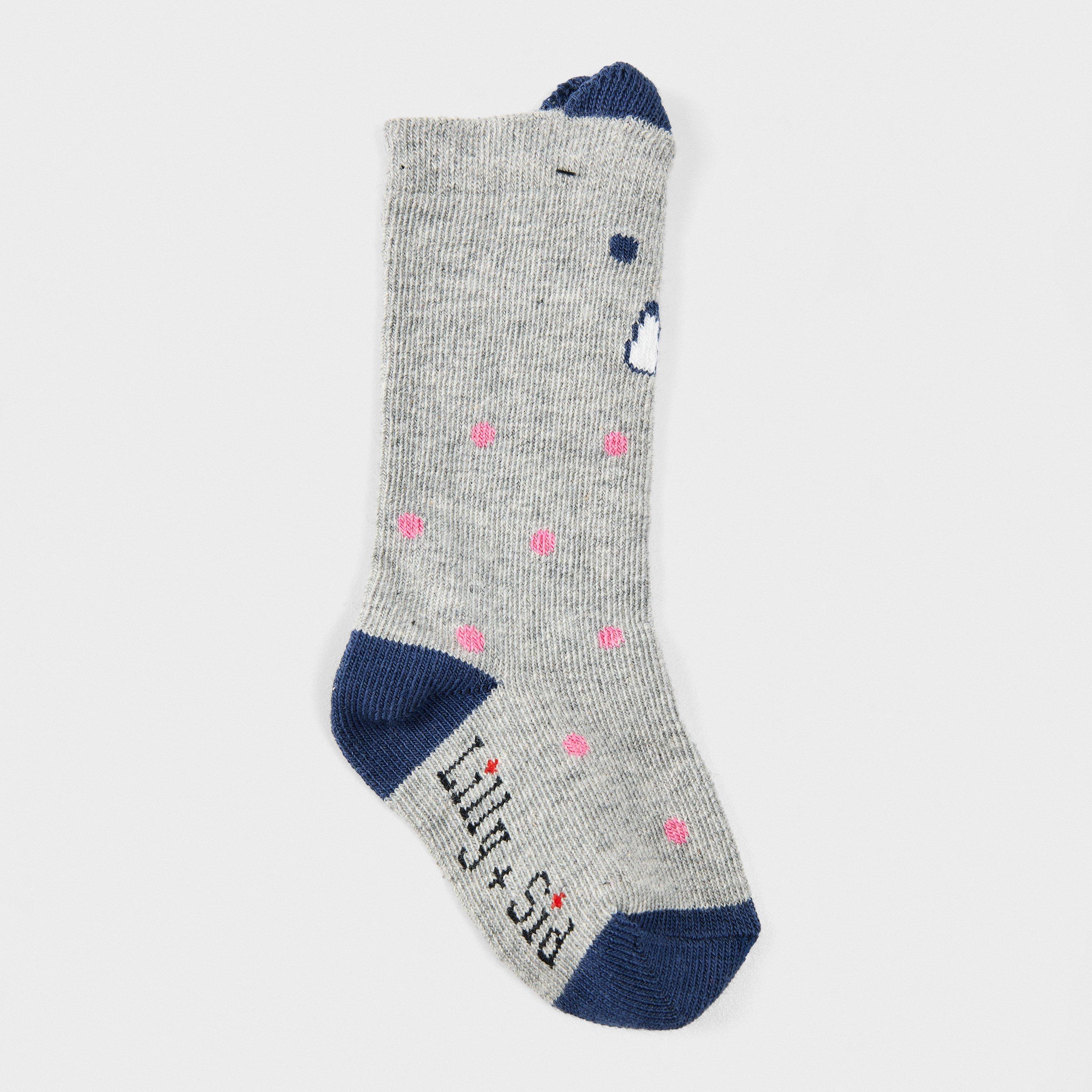 Lilly And Sid  Knee High Socks -  - 0-6 Months
