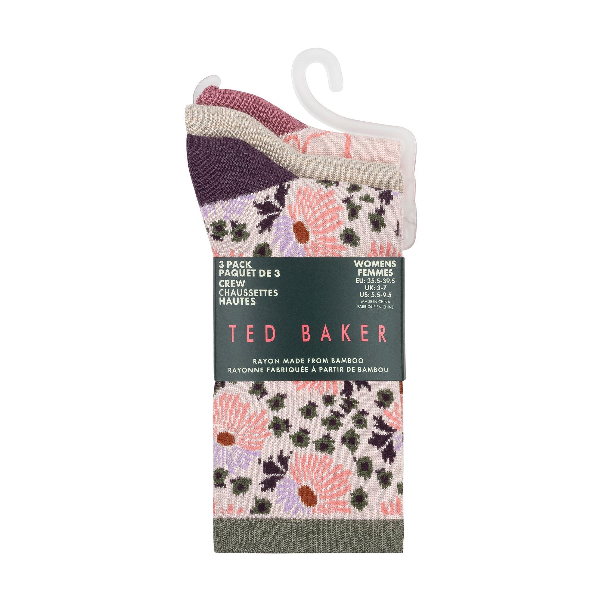 Ted Baker Women's Crew Socks - Ivory - Ladies 4-8
