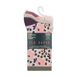 Ted Baker Ted 3Pk Sock Ld61